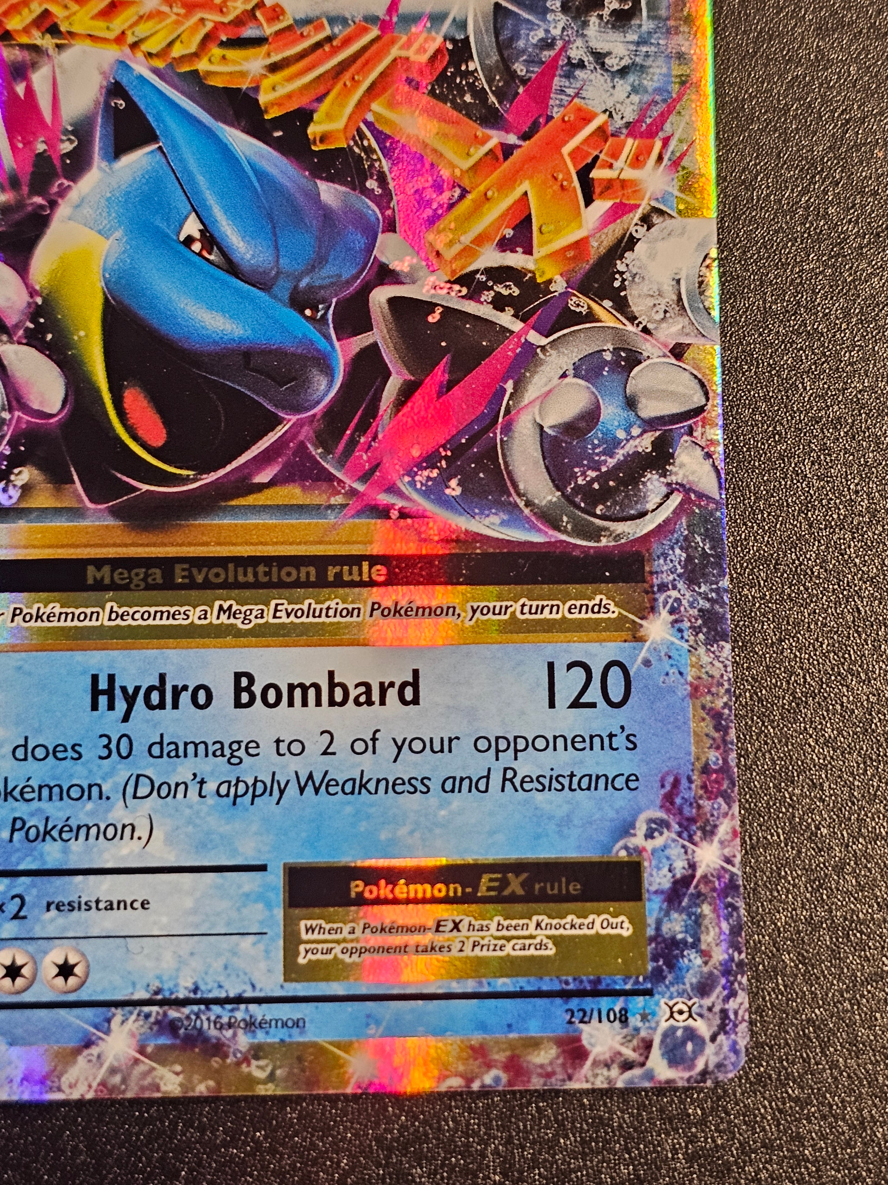 Pokemon TCG - Mega Blastoise 22/108 Evolutions