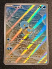 Pokemon TCG - Squirtle 170/165 151 Illustration Rare