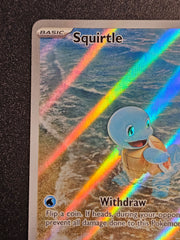 Pokemon TCG - Squirtle 170/165 151 Illustration Rare
