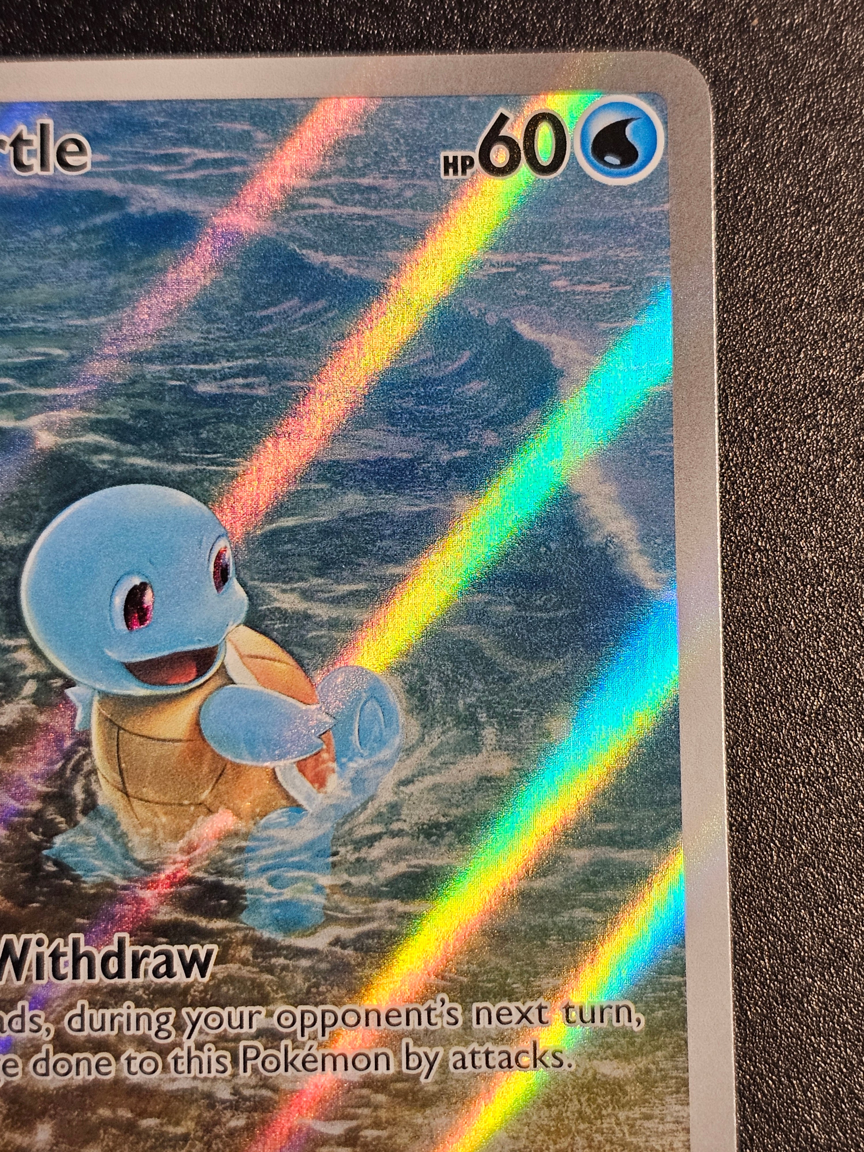Pokemon TCG - Squirtle 170/165 151 Illustration Rare