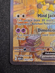 Pokemon TCG - Alakazam EX 201/165 151 Alternate Art