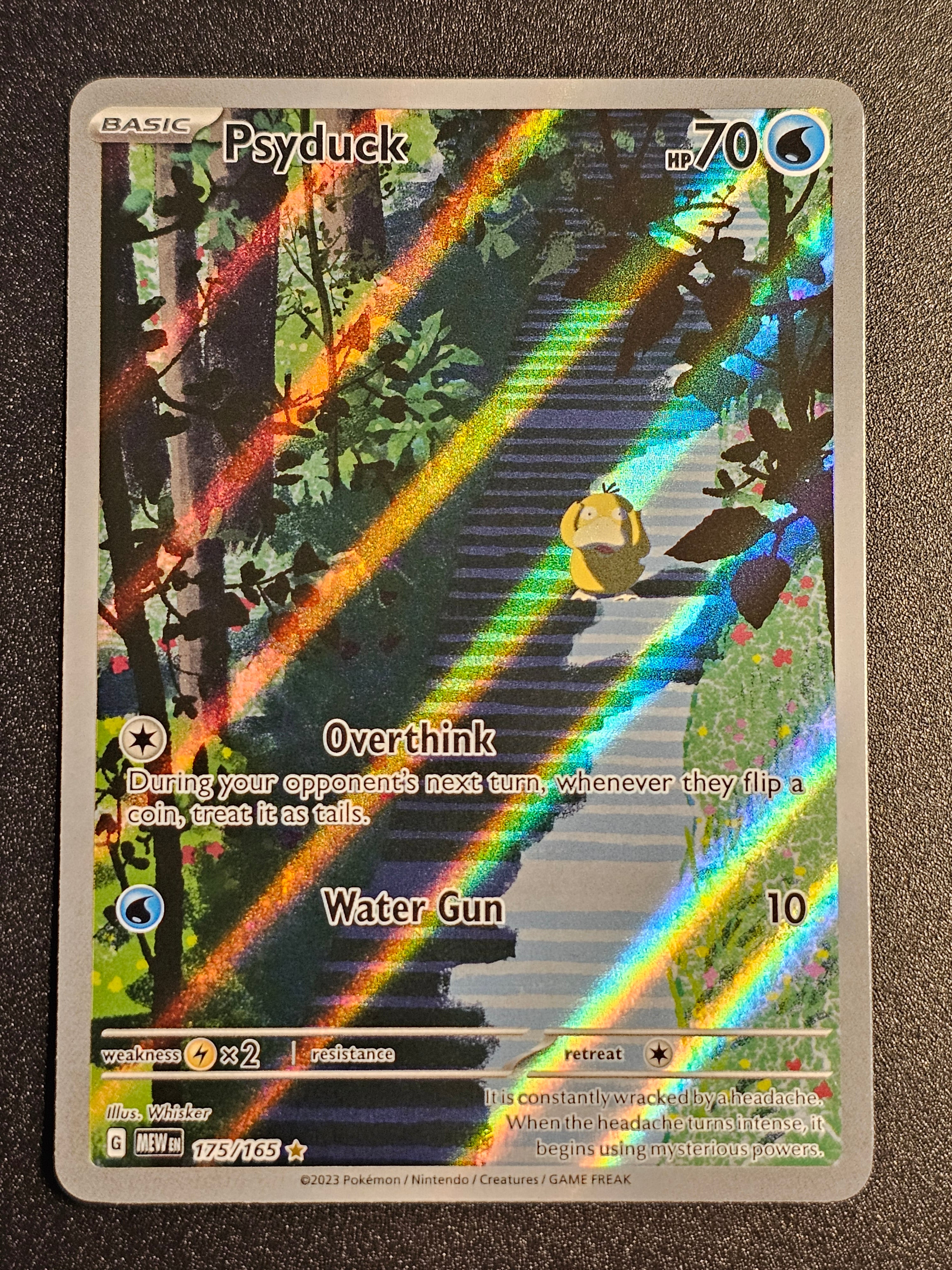 Pokemon TCG - Psyduck 175/165 151 Illustration Rare