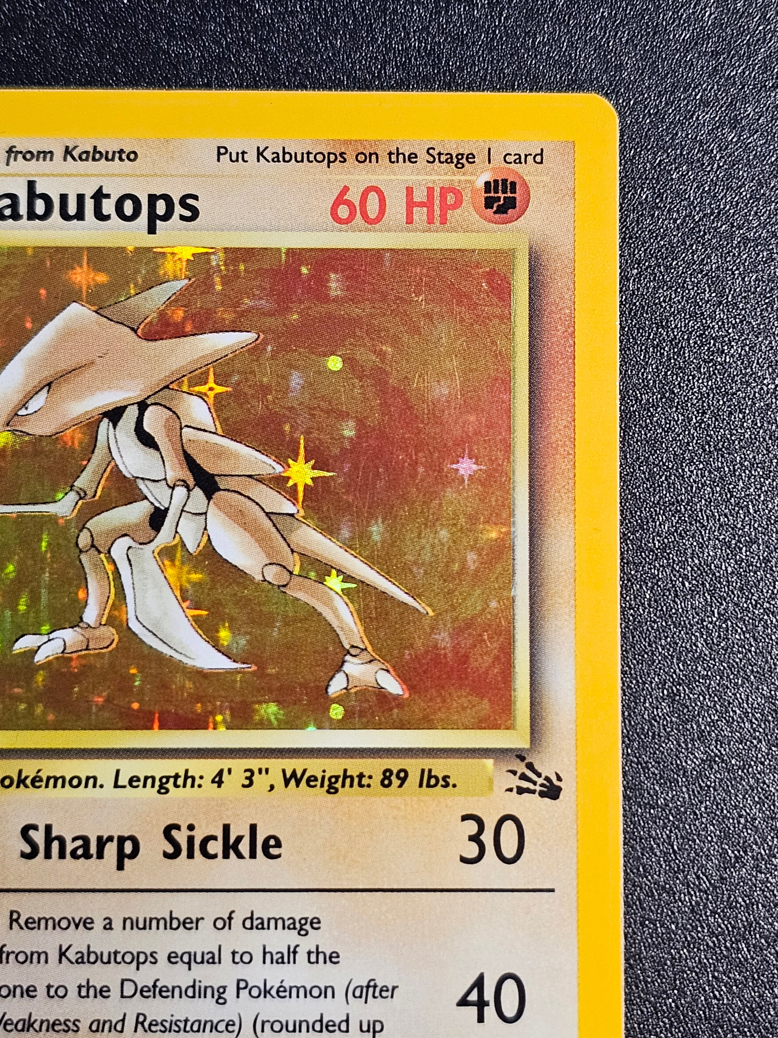 Pokemon TCG - Kabutops 9/62 Fossil WOTC HOLO