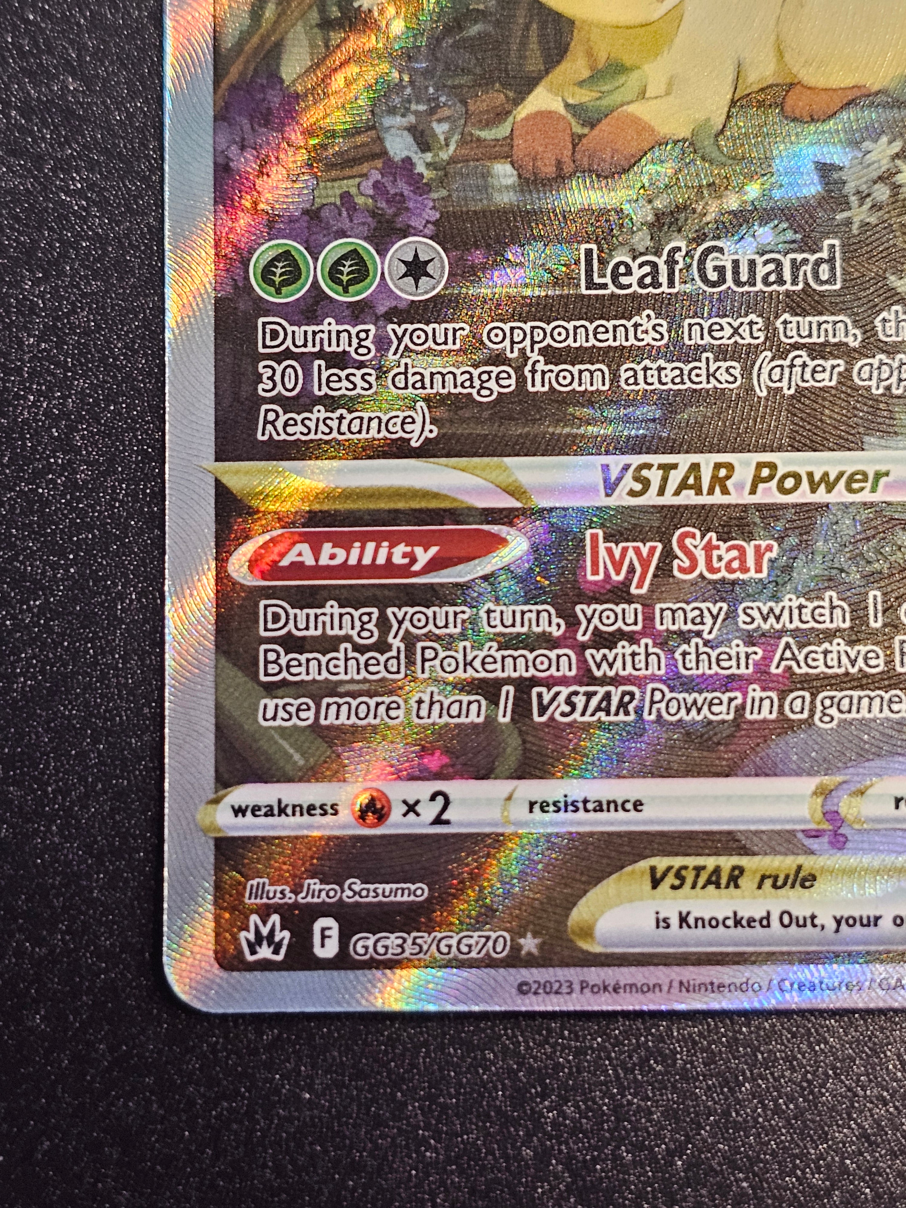 Pokemon TCG - Leafeon VSTAR GG35/GG70 Crown Zenith