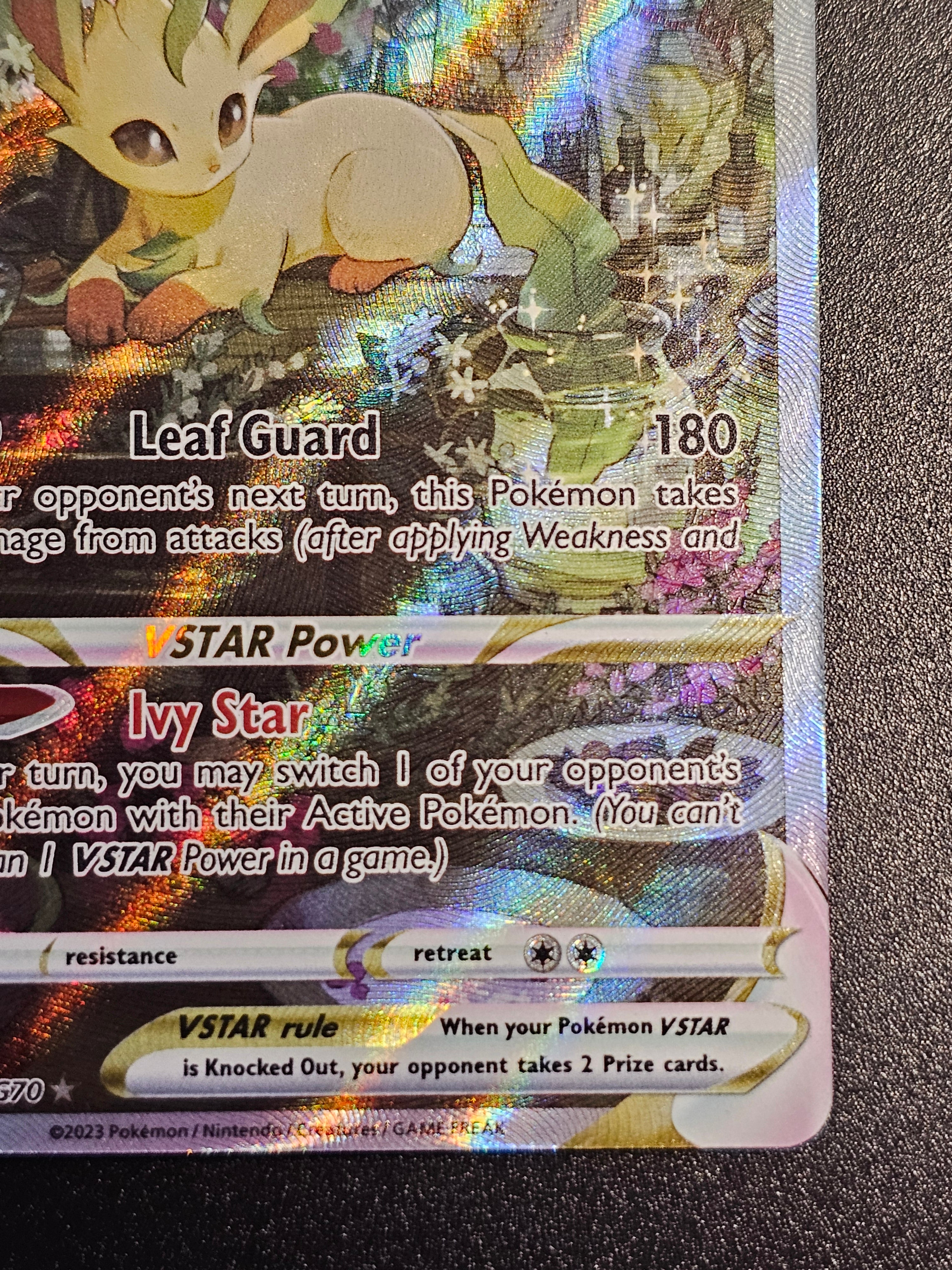 Pokemon TCG - Leafeon VSTAR GG35/GG70 Crown Zenith