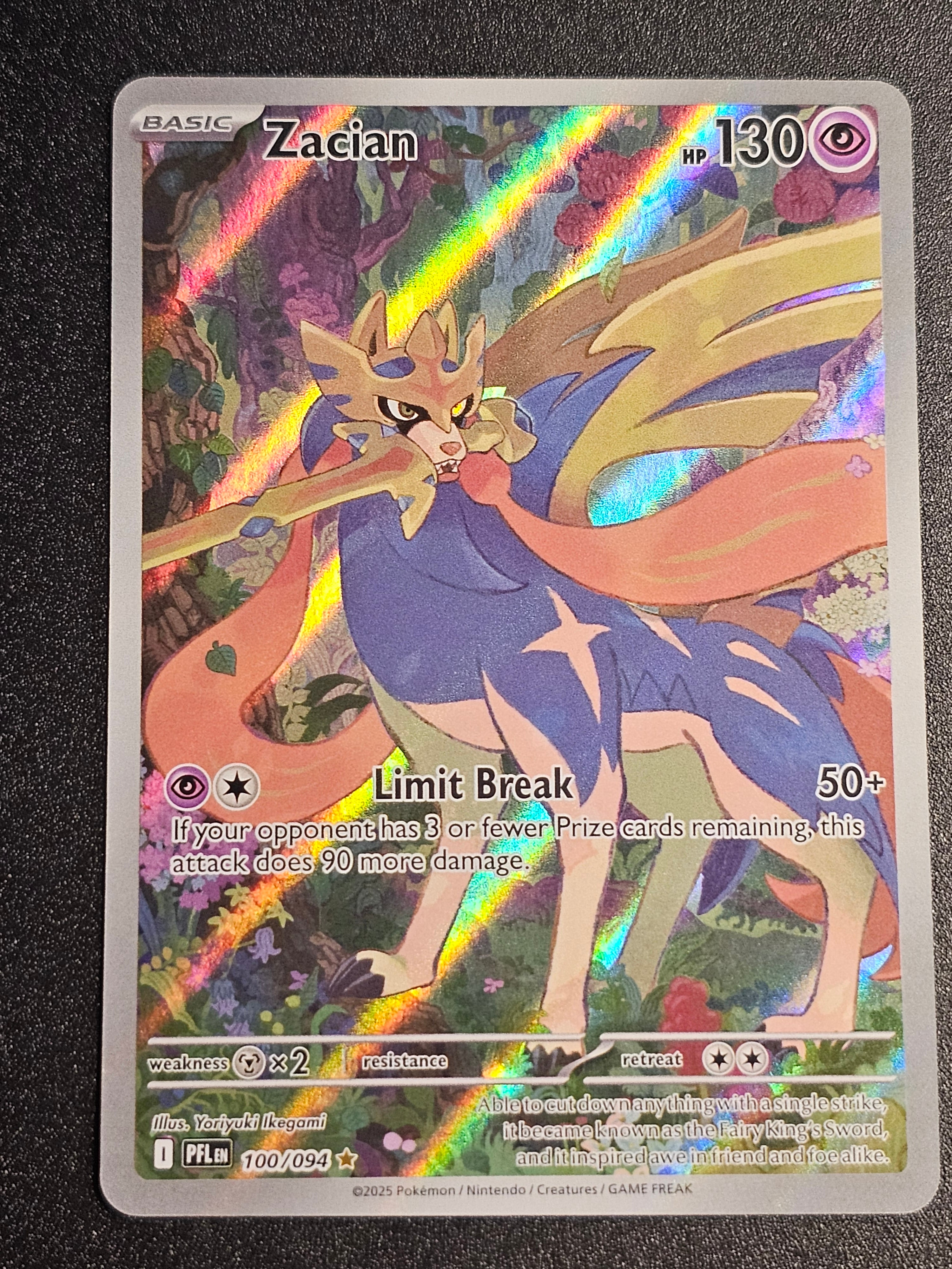 Pokemon TCG - Zacian 100/094 Phantasmal Flames