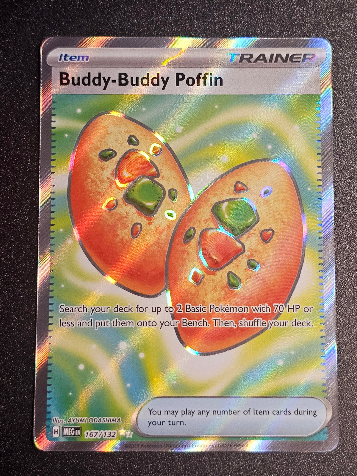 Pokemon TCG - Buddy-Buddy Poffin 167/132 Mega Evolution
