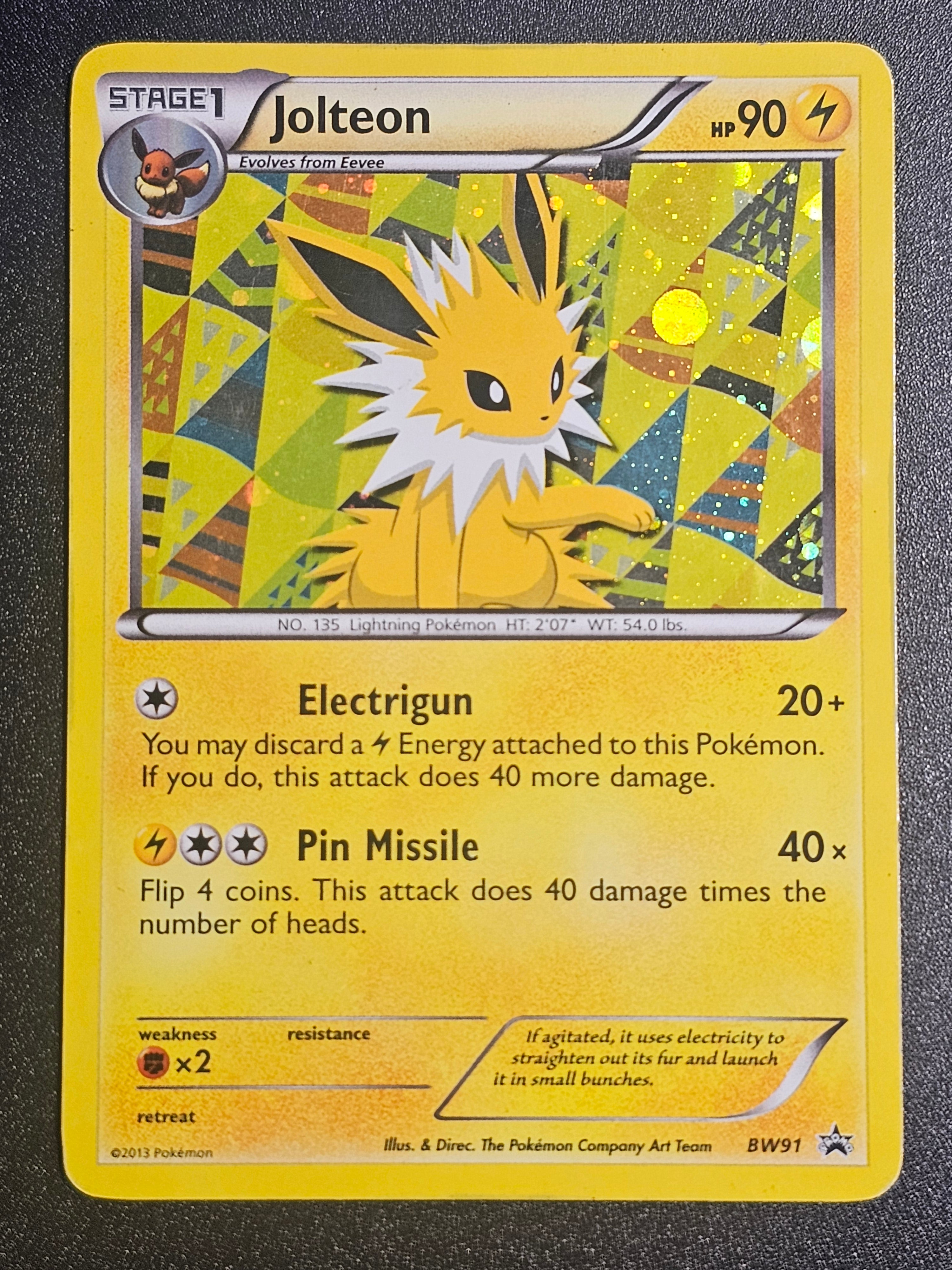 Pokemon TCG - Jolteon BW91 Promo