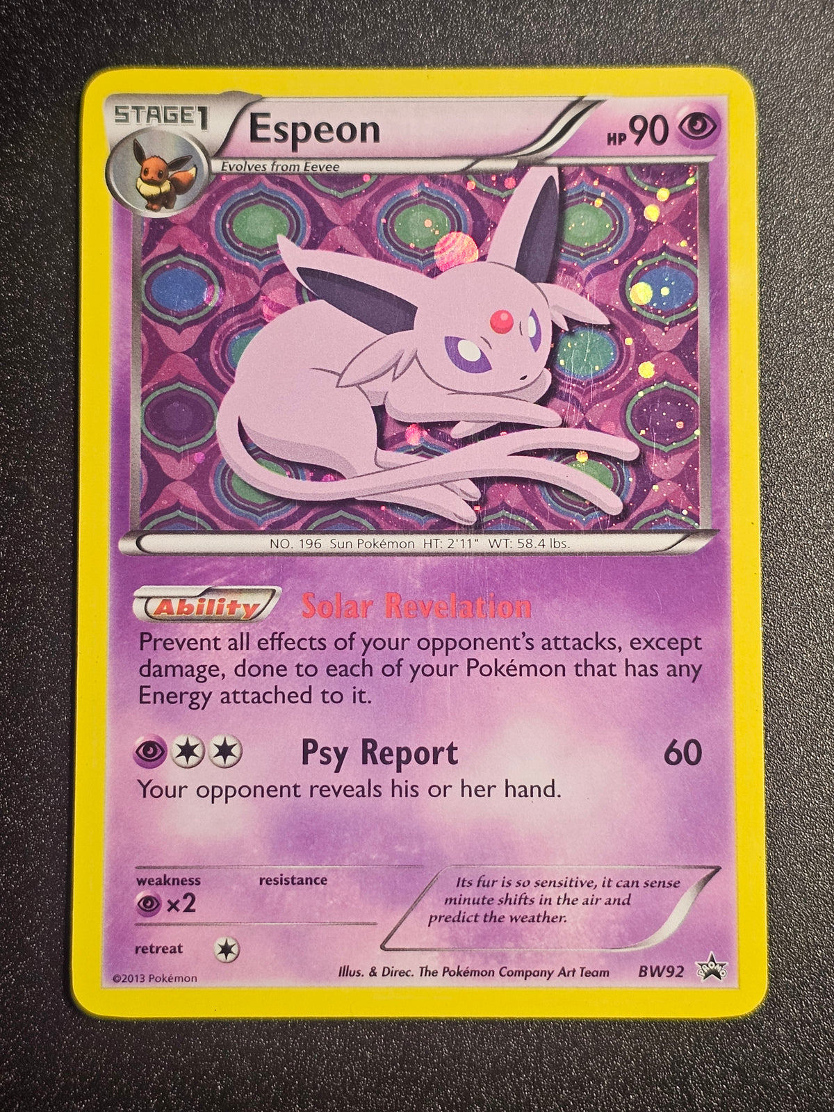 Pokemon TCG - Espeon BW92 Promo