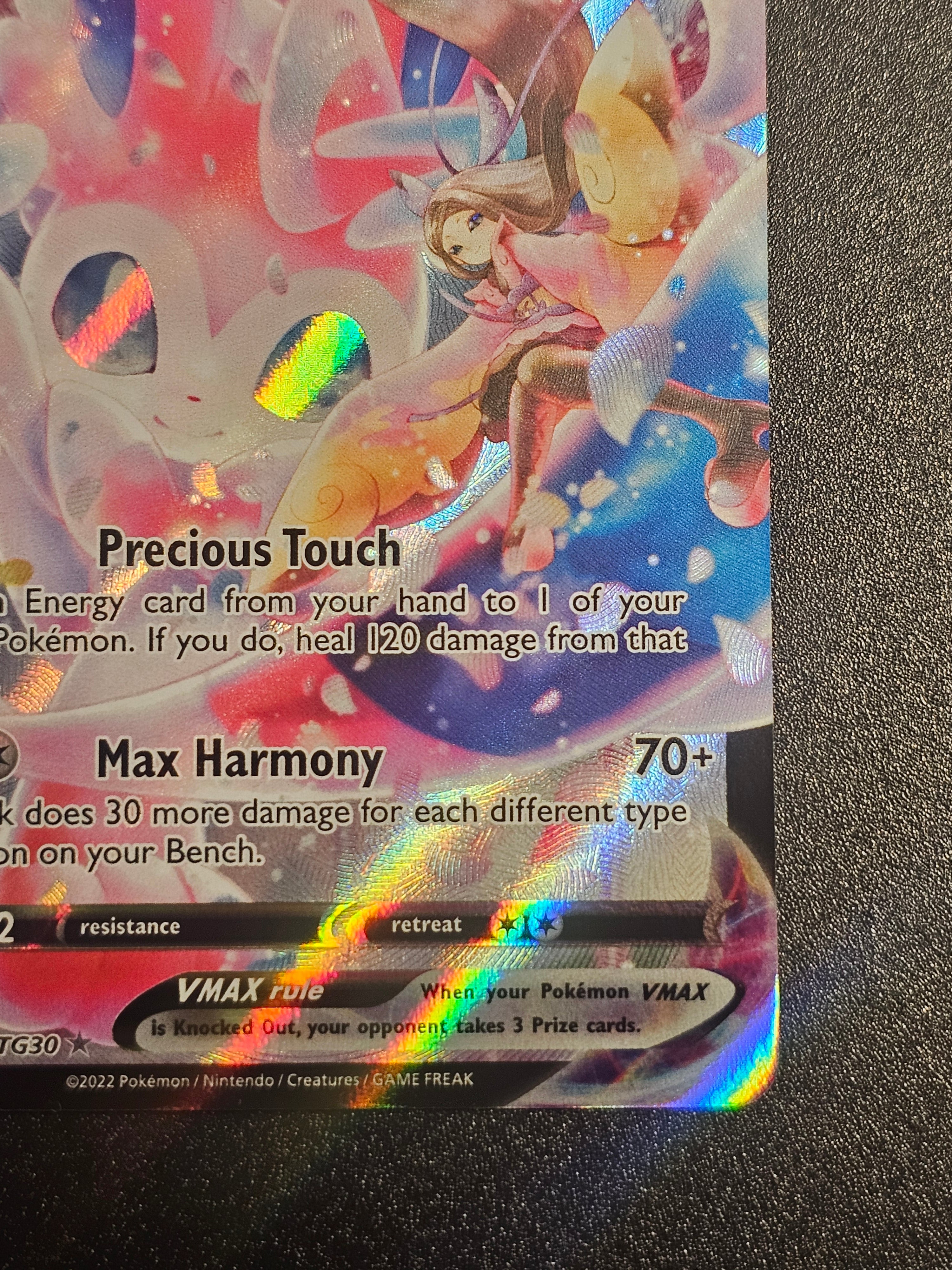 Pokemon TCG - Sylveon VMAX TG15/TG30