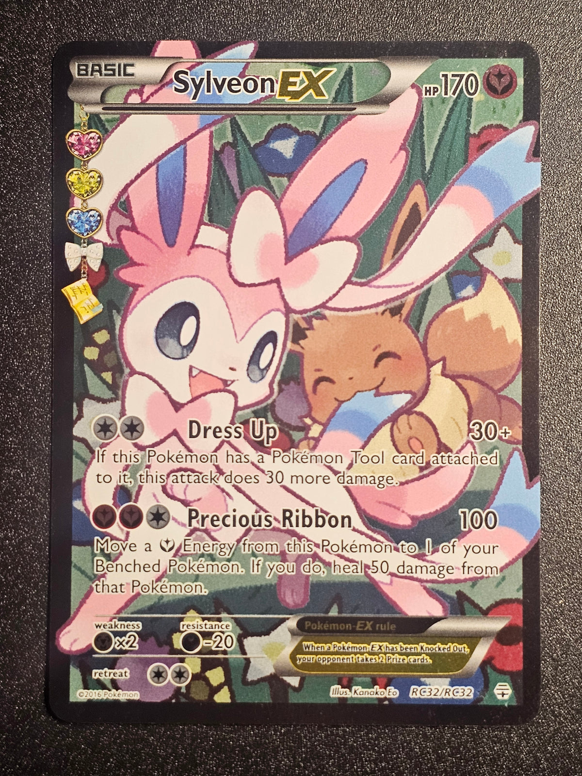 Pokemon TCG - Sylveon EX RC32/RC32 Radiant Collection