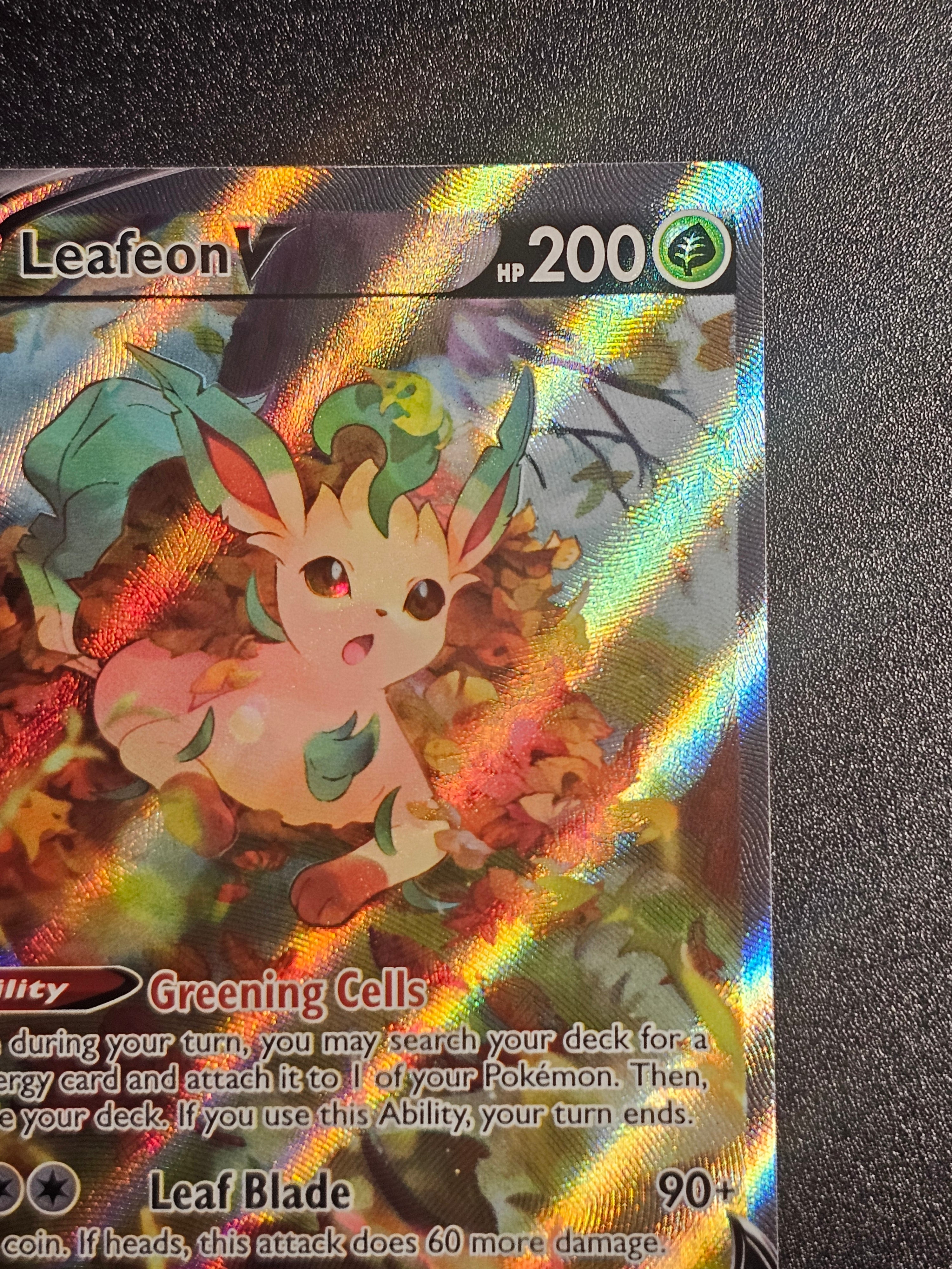 Pokemon TCG - Leafeon V 167/203 Evolving Skies
