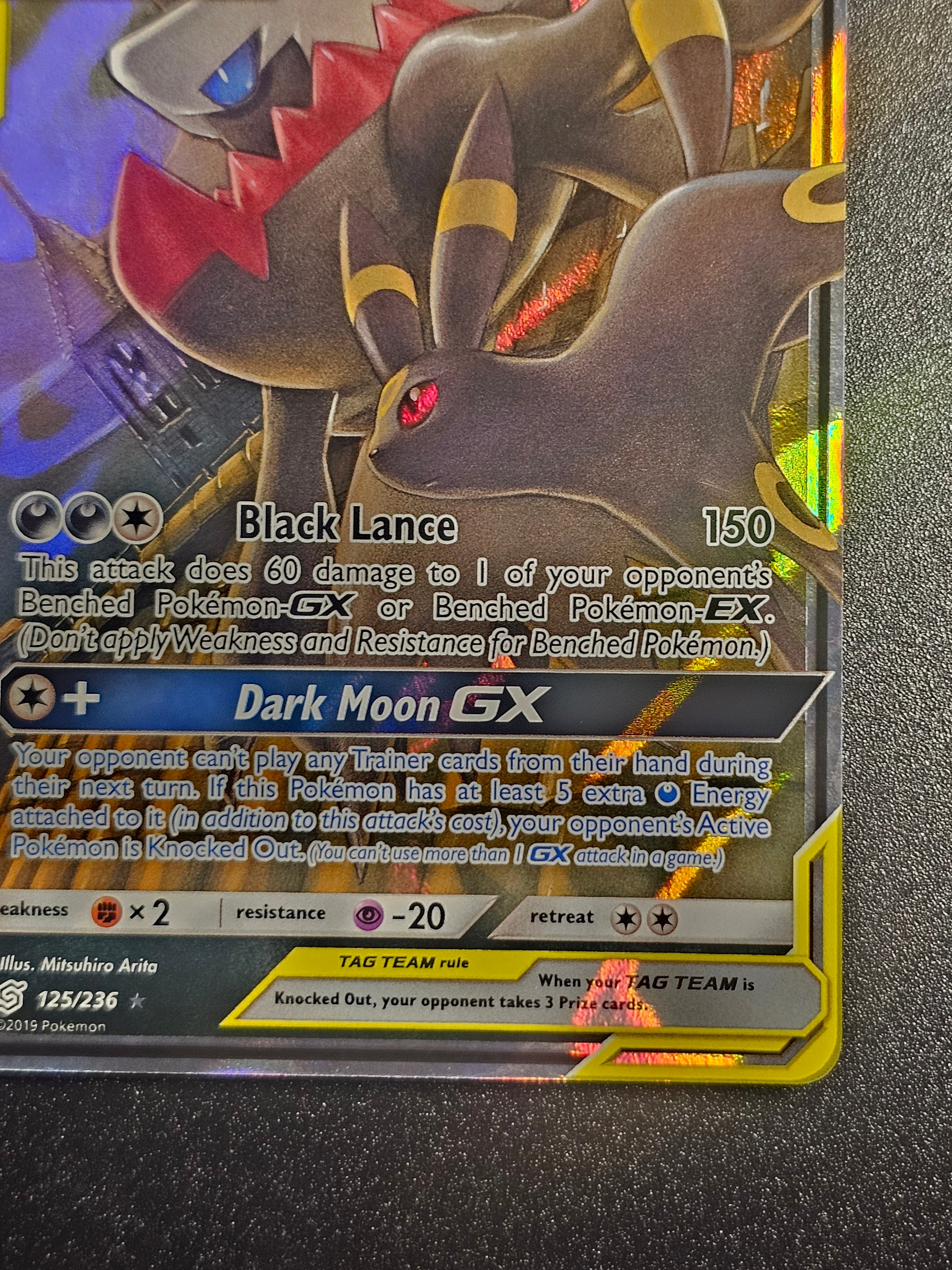 Pokemon TCG - Umbreon & Darkrai GX 125/236