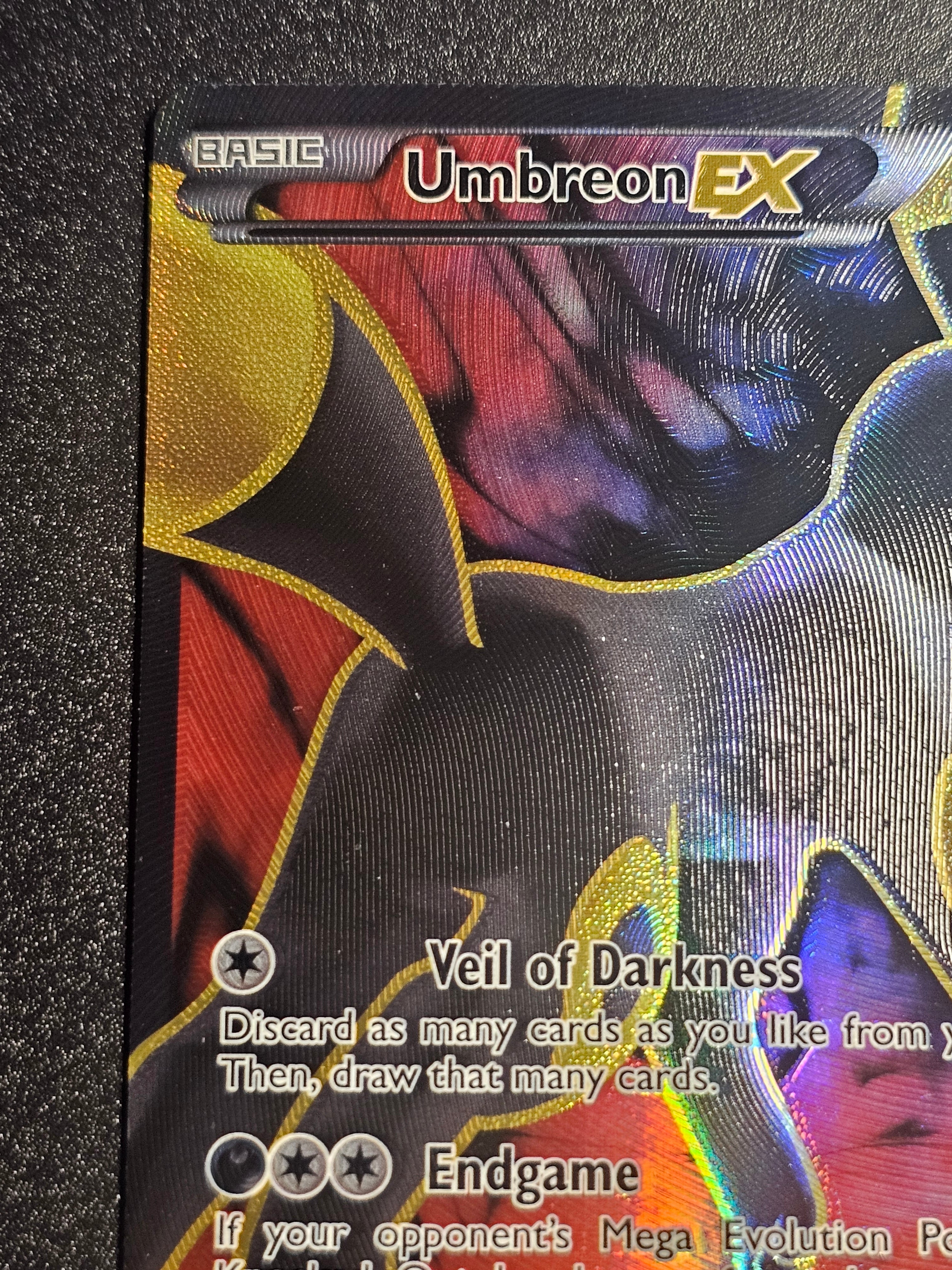 Pokemon TCG - Umbreon EX 119/124 Fates Collide
