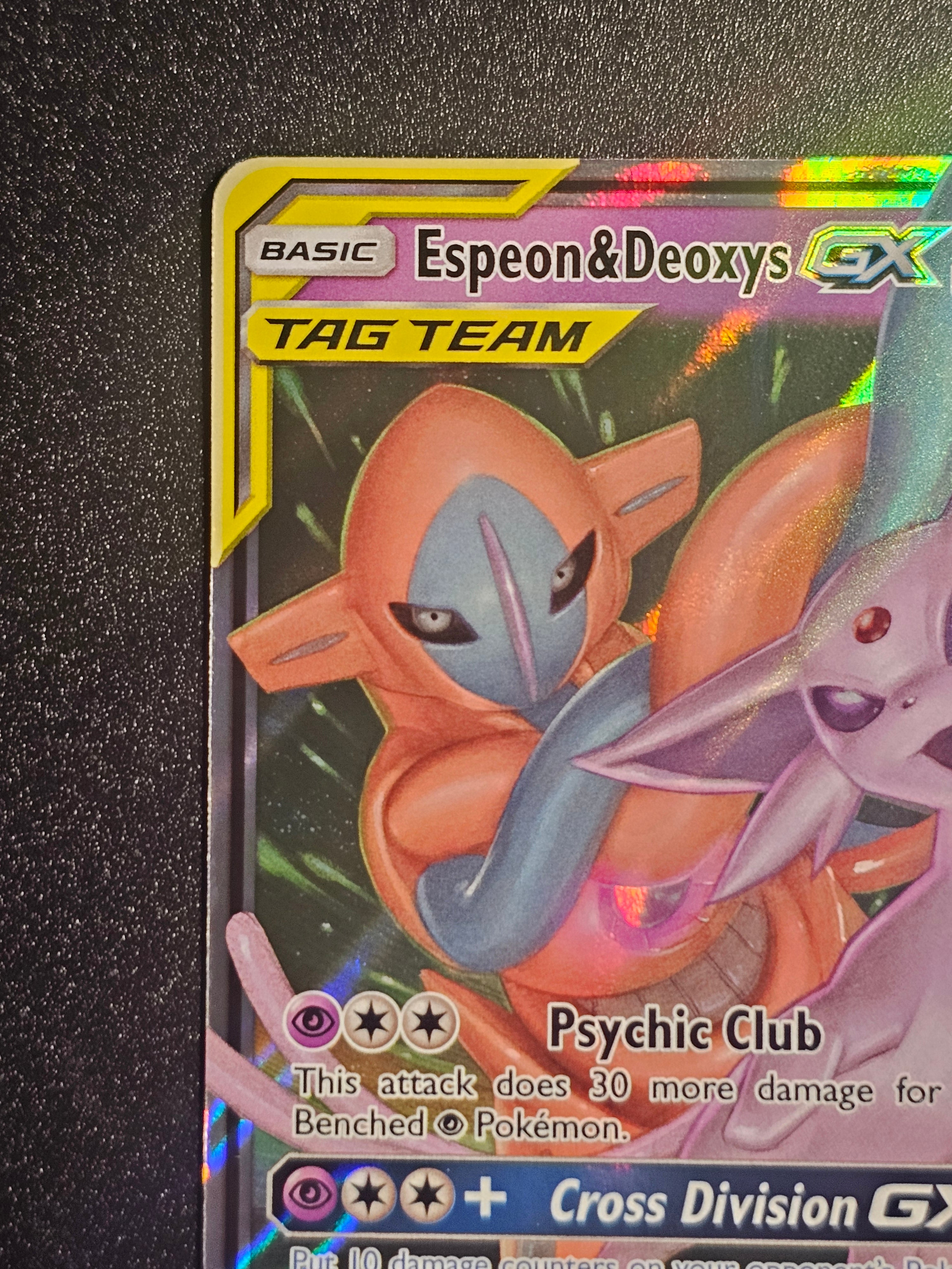Pokemon TCG - Espeon & Deoxys GX 72/236 Unified Minds