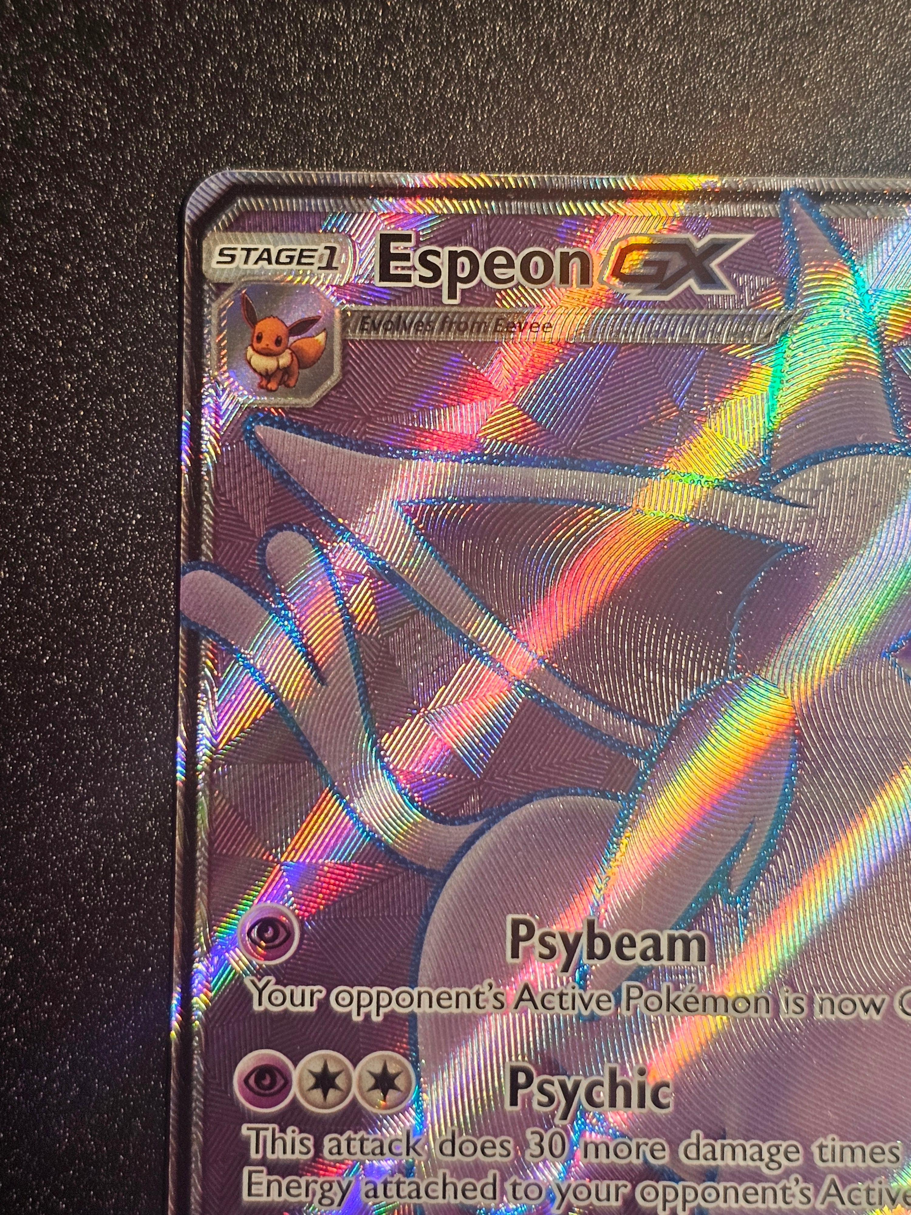 Pokemon TCG - Espeon GX 140/149 Sun & Moon Base Set