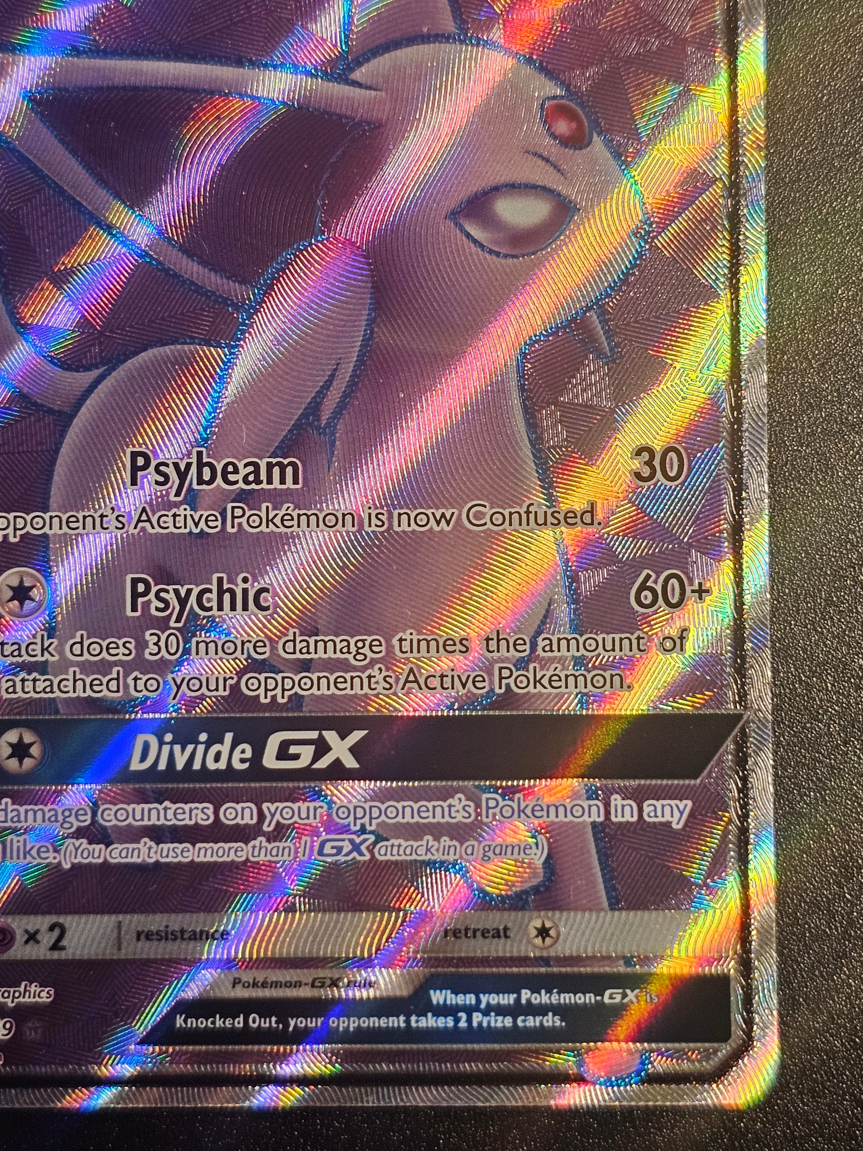 Pokemon TCG - Espeon GX 140/149 Sun & Moon Base Set