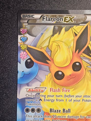 Pokemon TCG - Flareon EX RC28/RC32 Radiant Collection