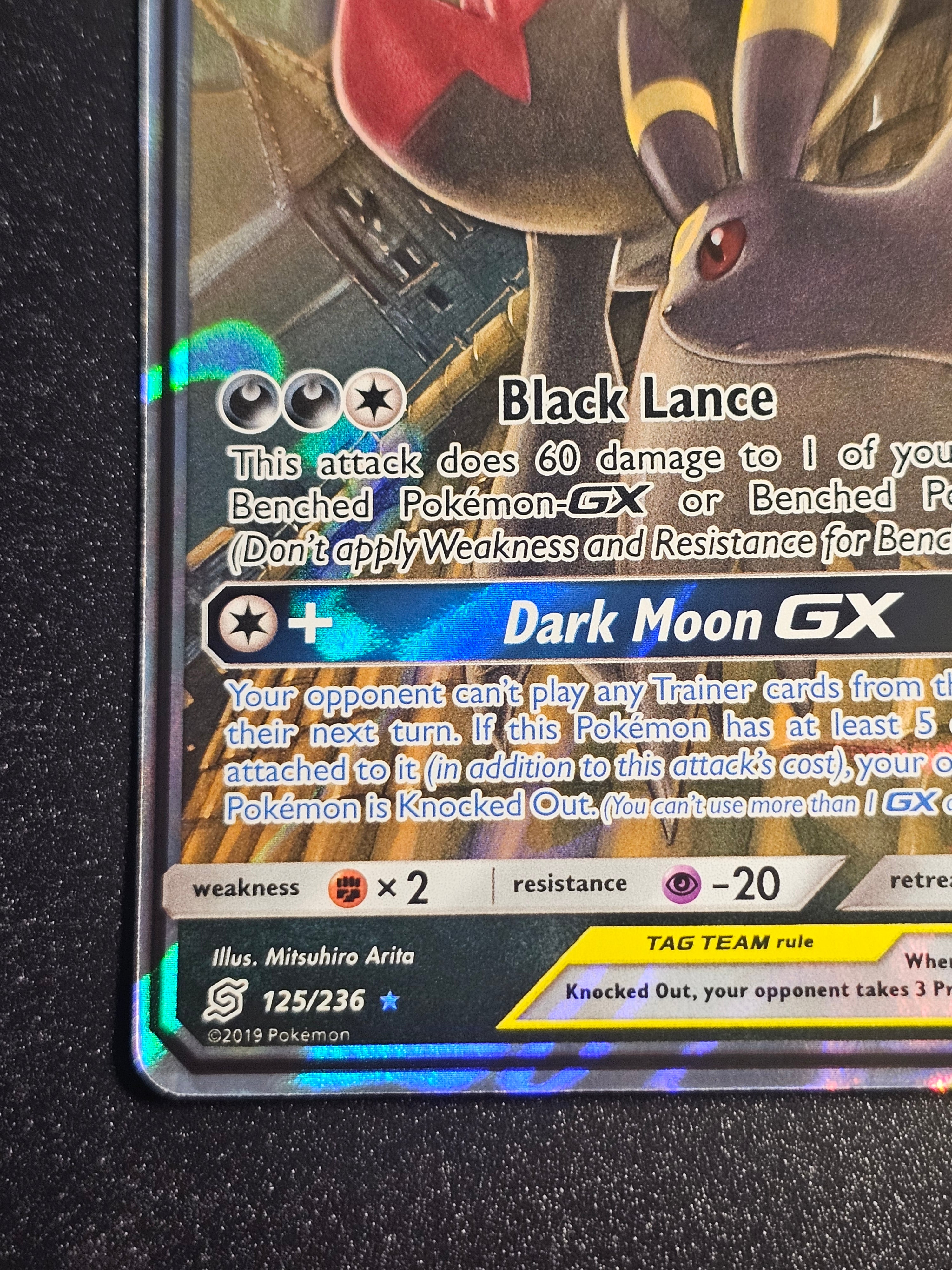 Pokemon TCG - Umbreon & Darkrai GX 125/236