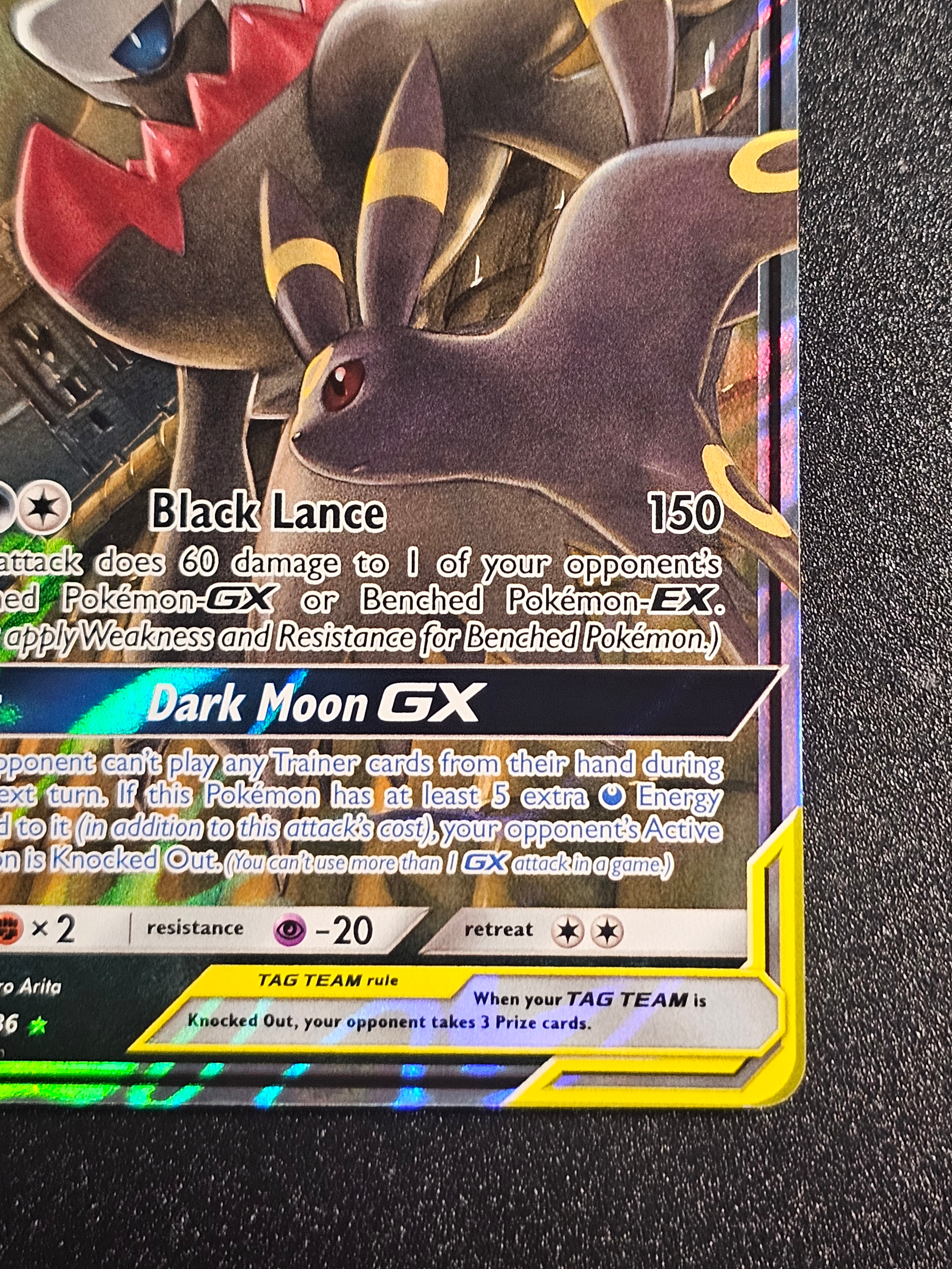 Pokemon TCG - Umbreon & Darkrai GX 125/236