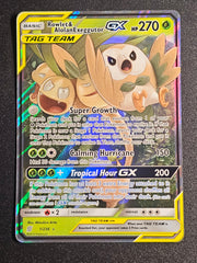 Pokemon TCG - Rowlet & Alolan Exeggutor GX 1/236 Unified Minds