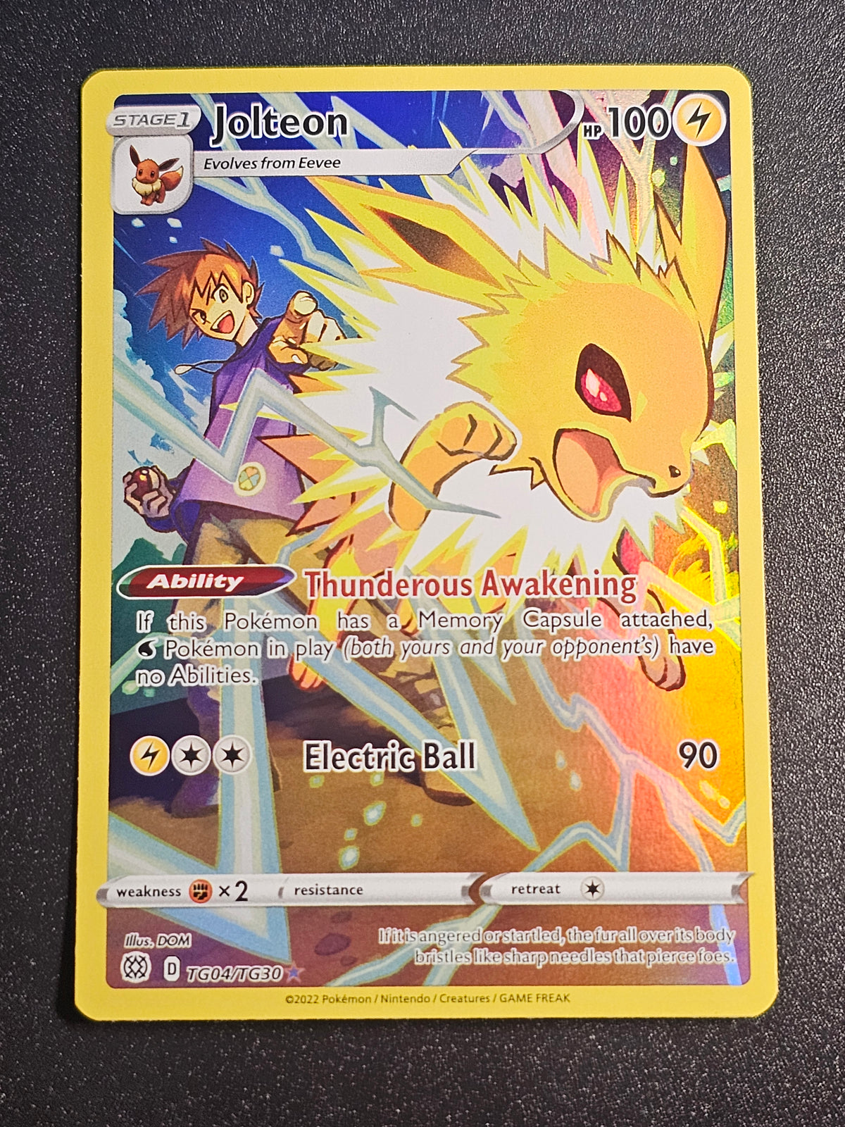 Pokemon TCG - Jolteon TG04/TG30