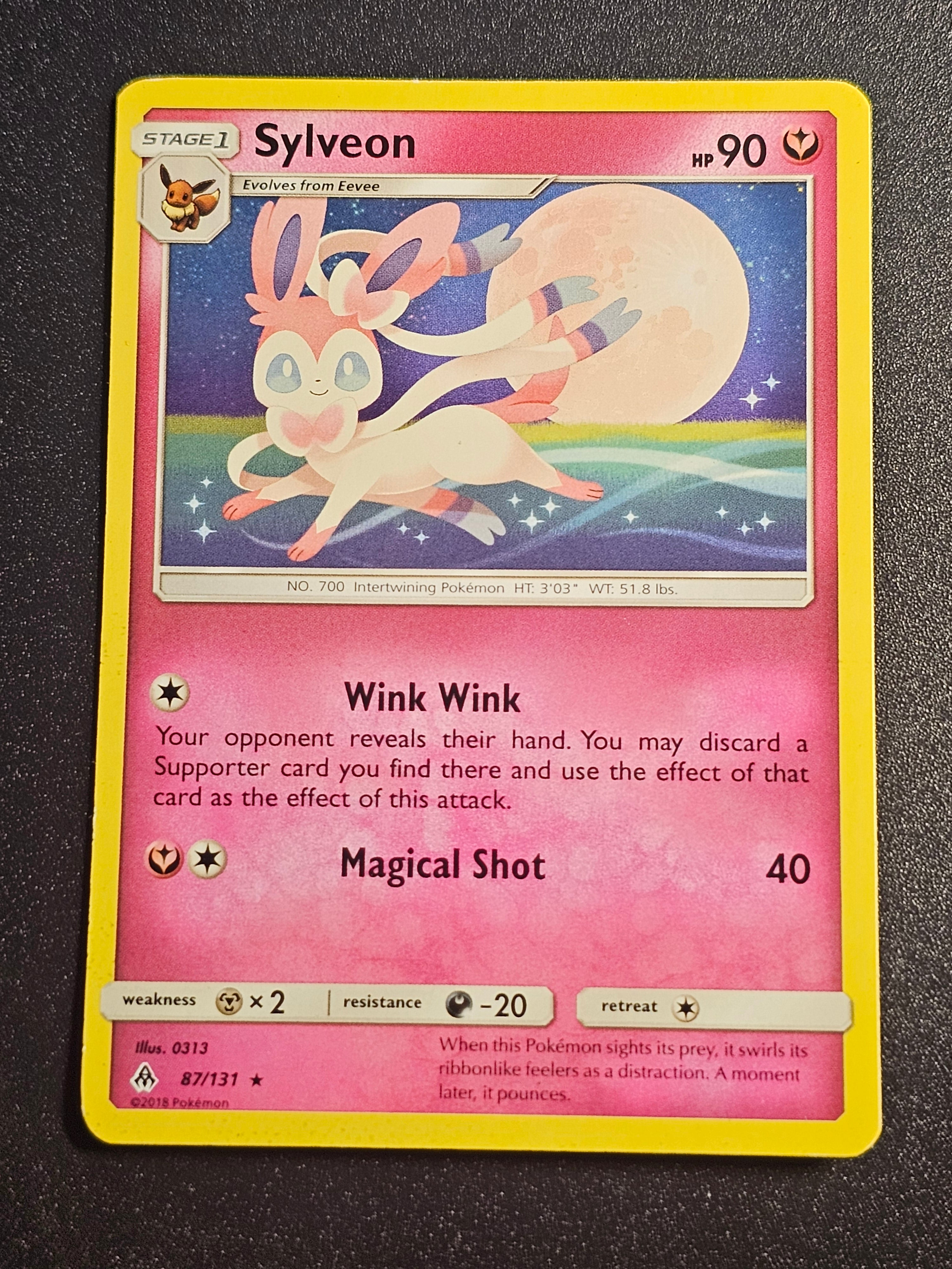 Pokemon TCG - Sylveon 87/131 Forbidden Light