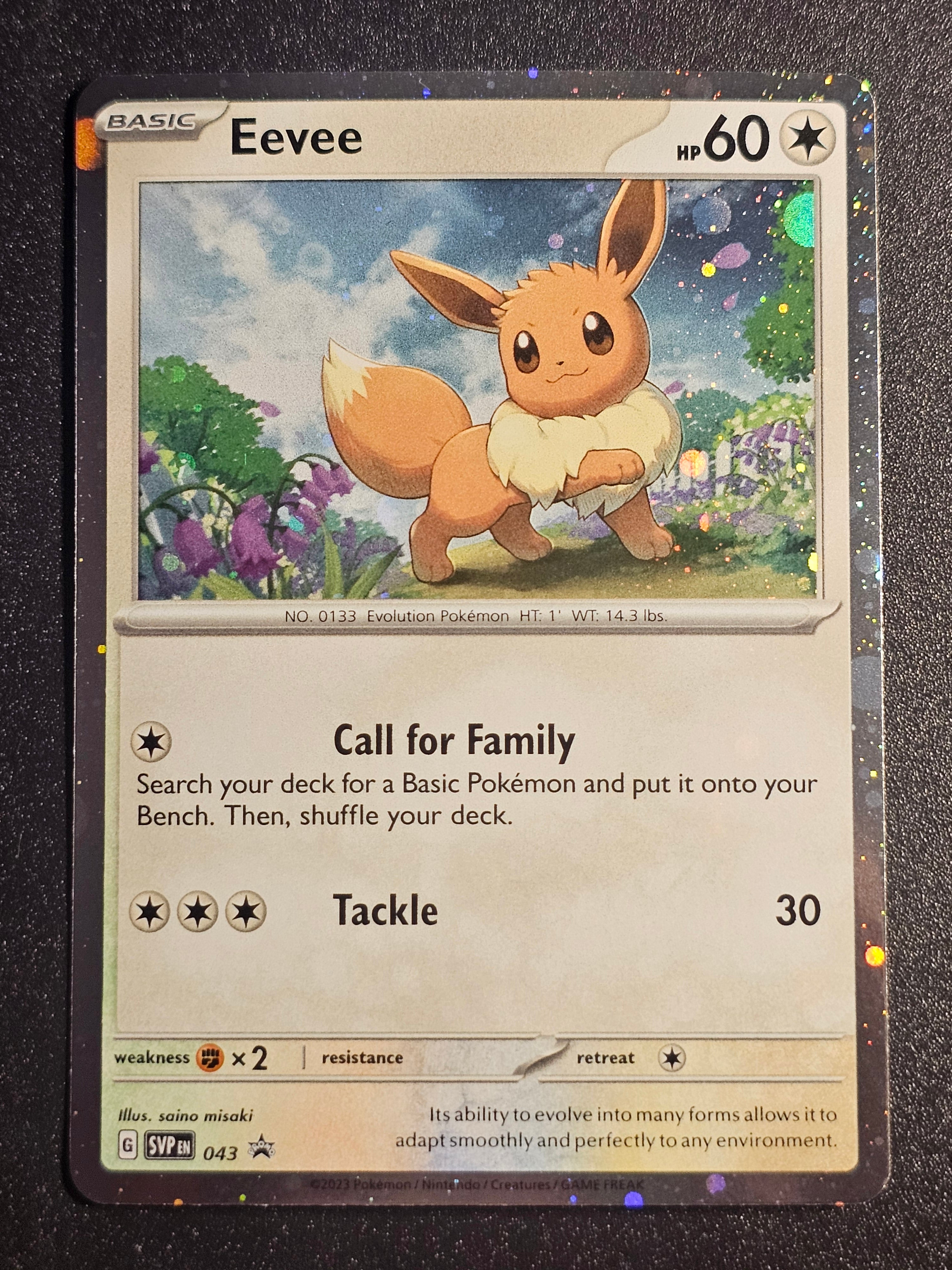 Pokemon TCG - Eevee 043 Promo