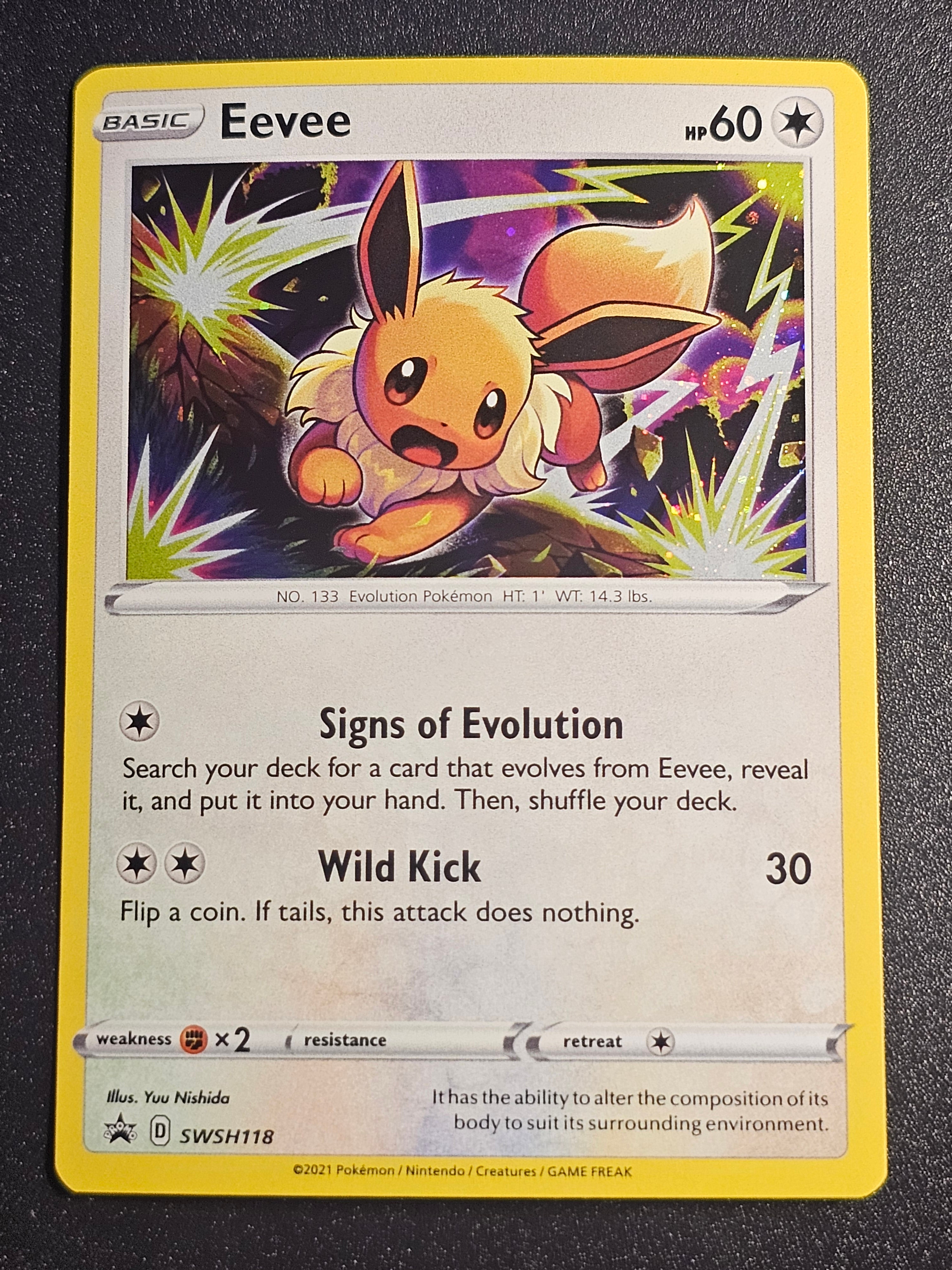 Pokemon TCG - Eevee SWSH118 Promo