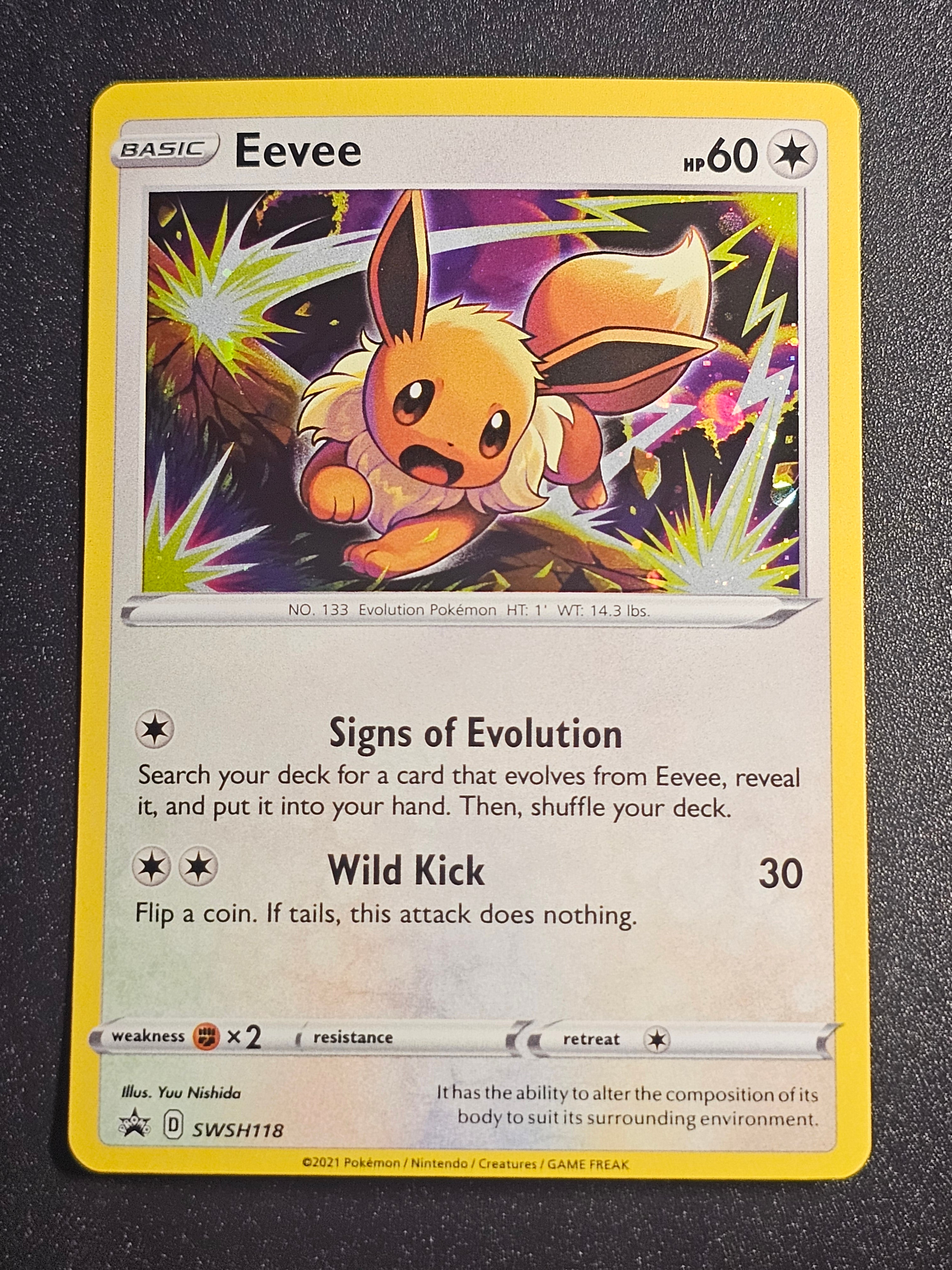 Pokemon TCG - Eevee SWSH118 Promo