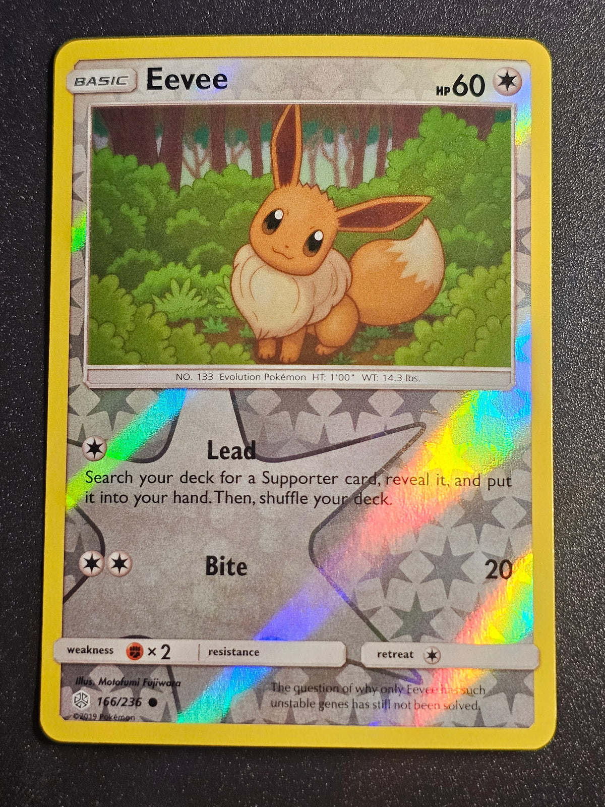 Pokemon TCG - Eevee 166/236 Reverse Holo
