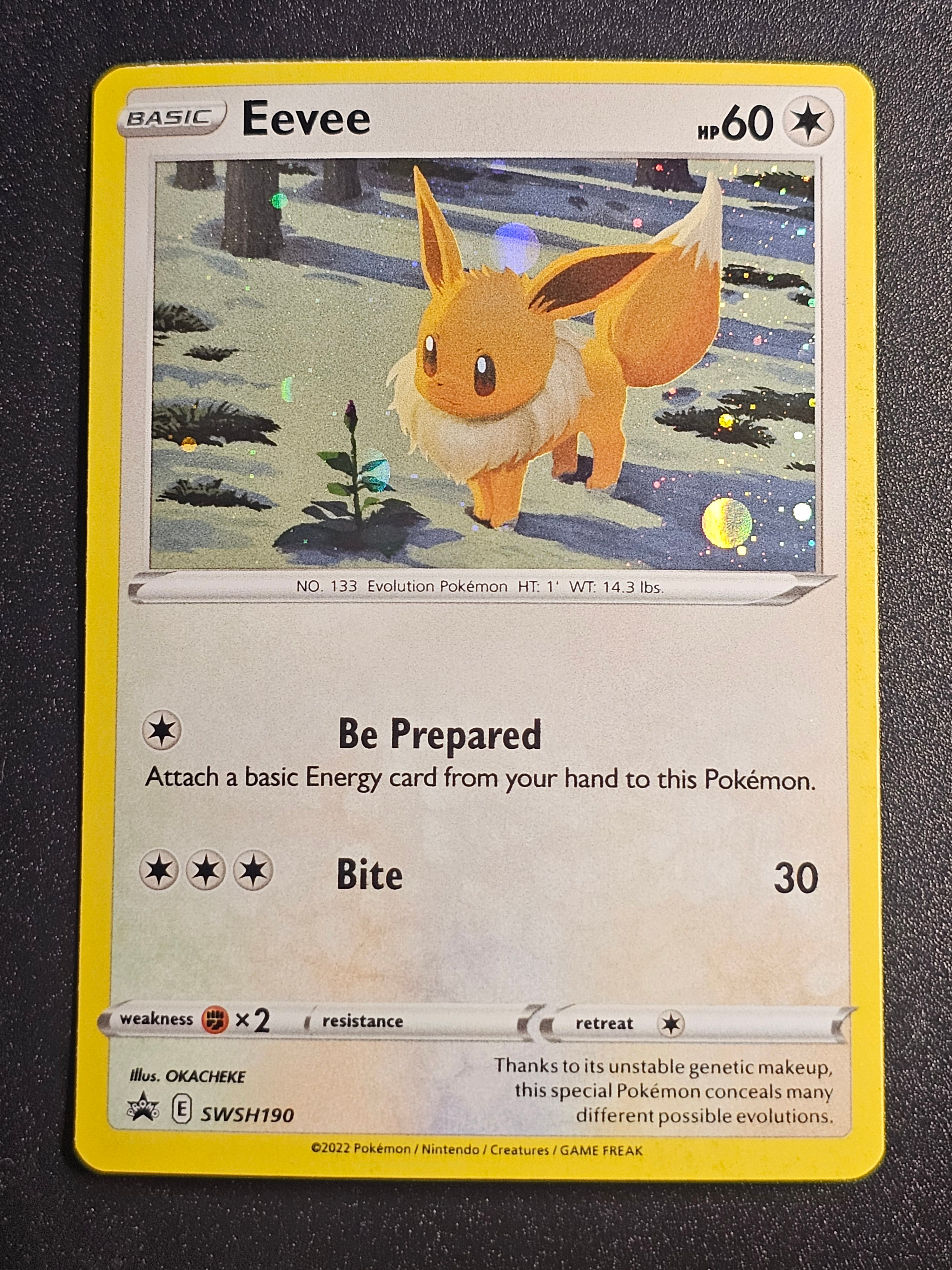 Pokemon TCG - Eevee SWSH190 Promo
