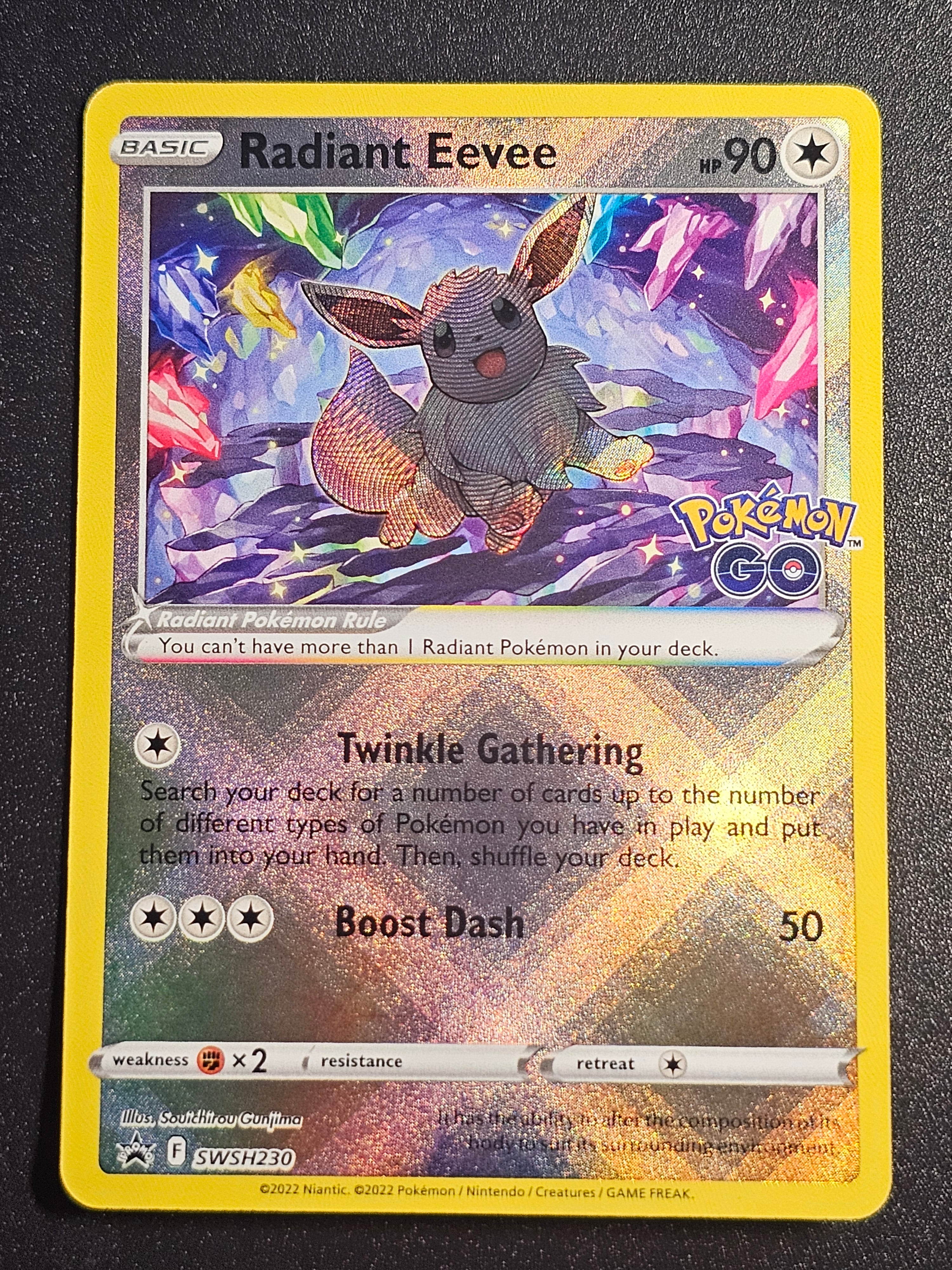 Pokemon TCG - Radiant Eevee SWSH230 Promo