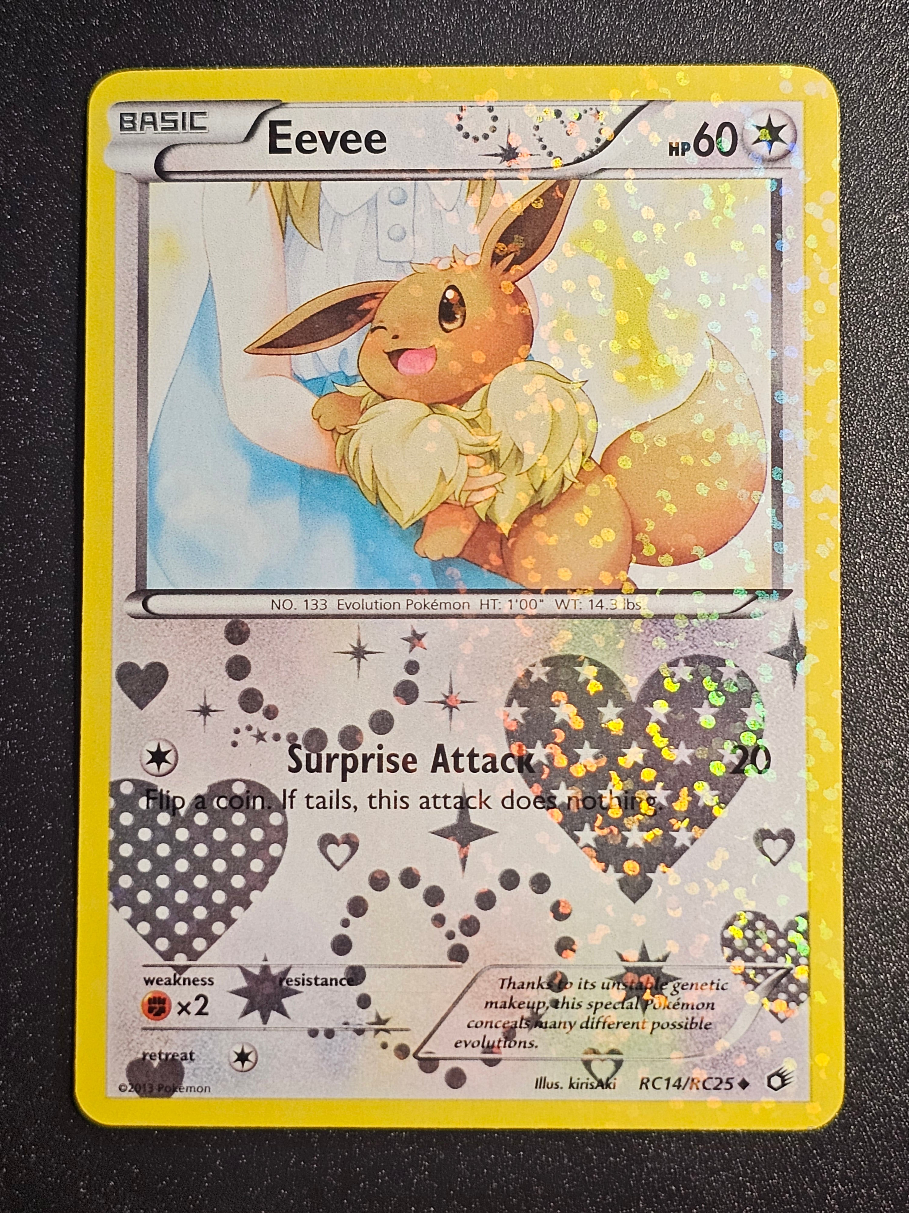 Pokemon TCG - Eevee RC14/RC25 Radiant Collection