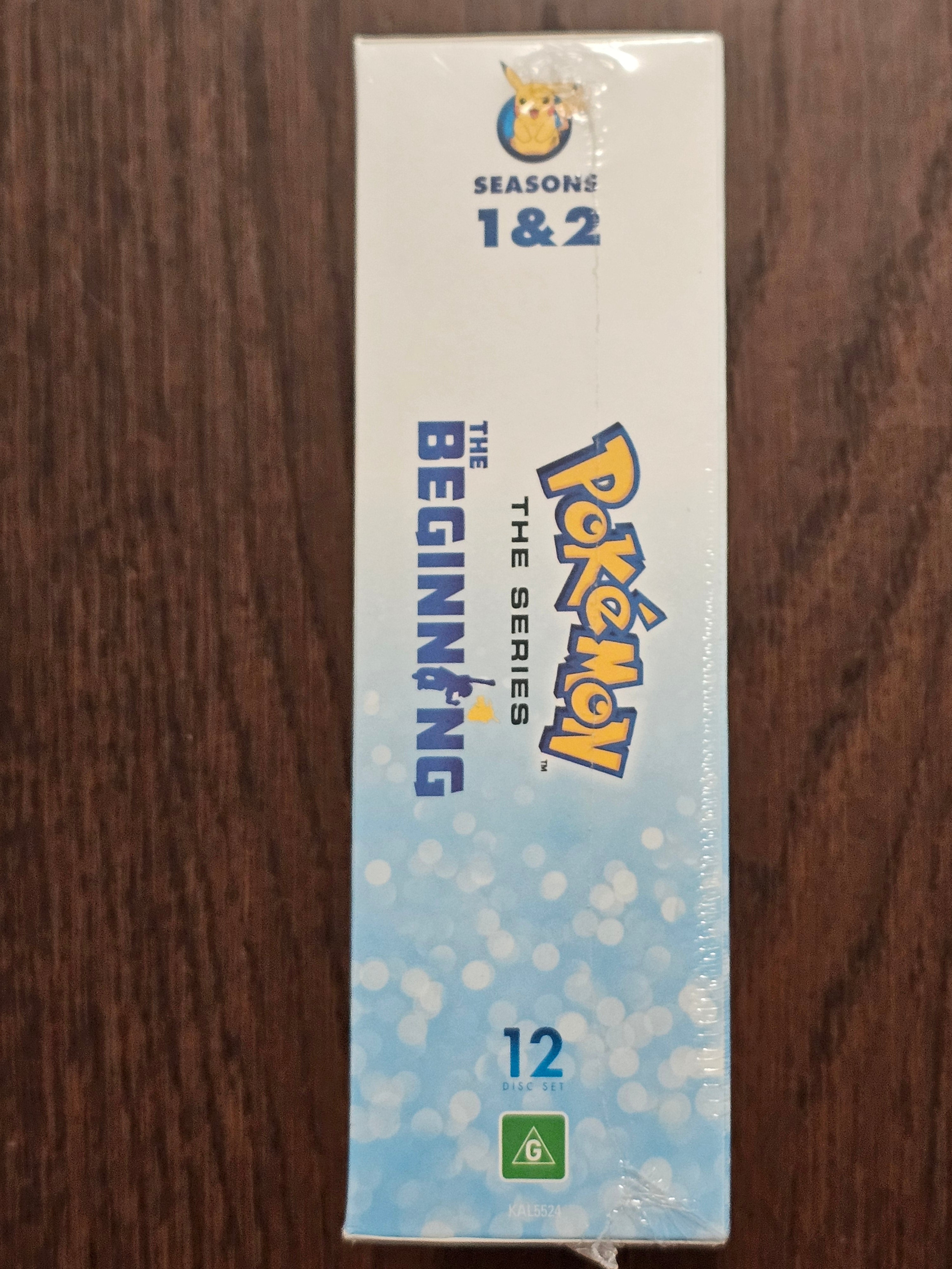 Pokemon The Series The Beginning DVD Seasons 1 & 2
