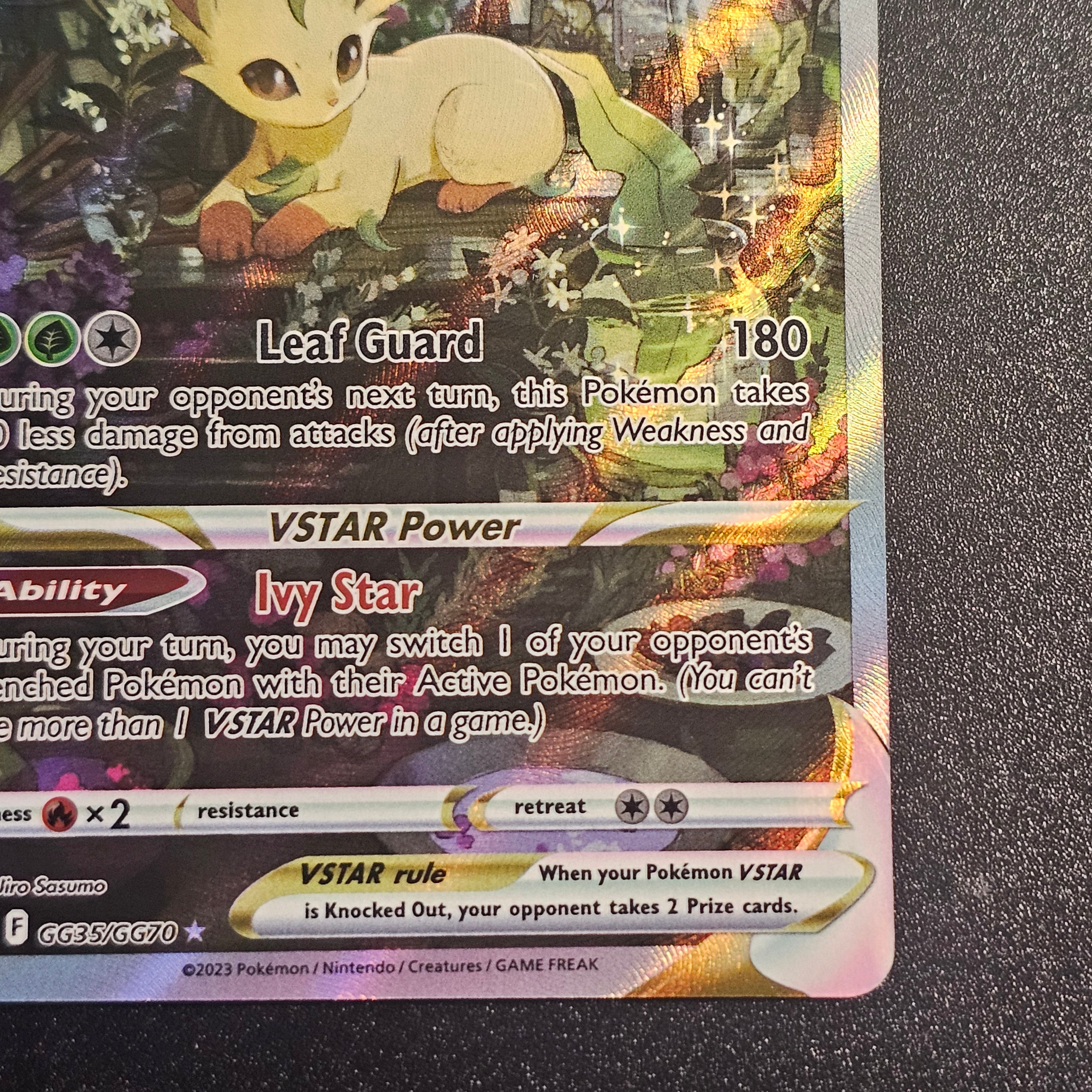 Pokemon TCG - Leafeon VSTAR GG35/GG70 Crown Zenith