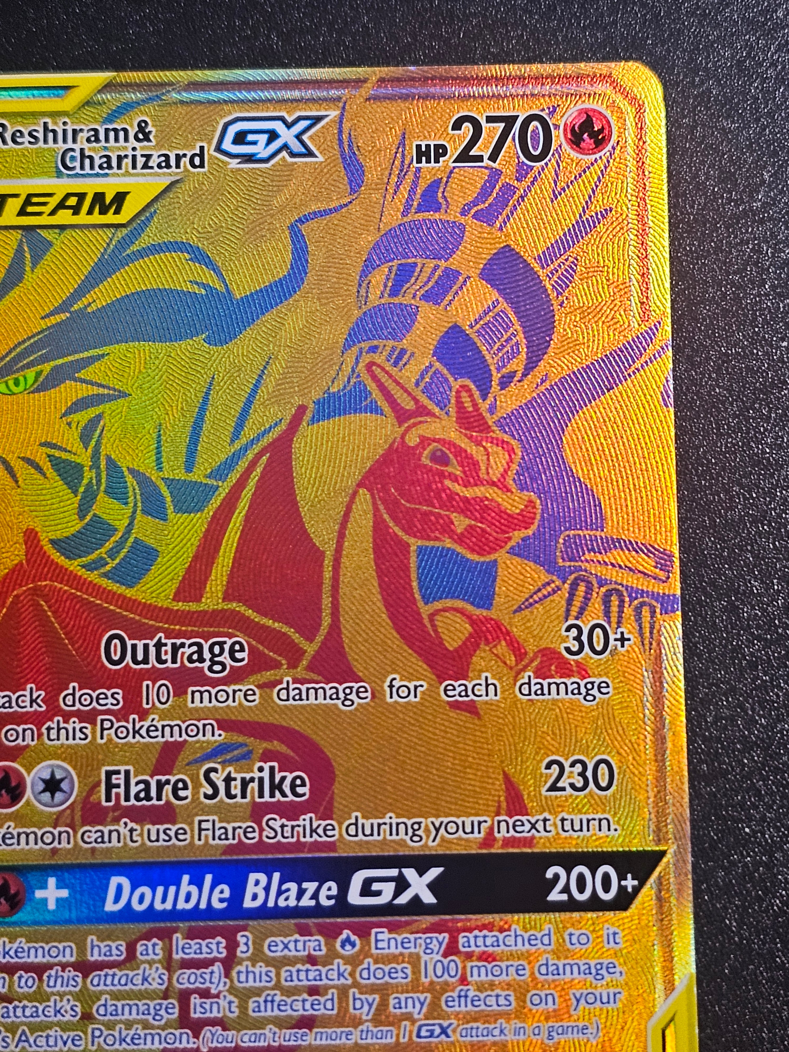 Pokemon TCG - Reshiram & Charizard GX Tag Team SM247