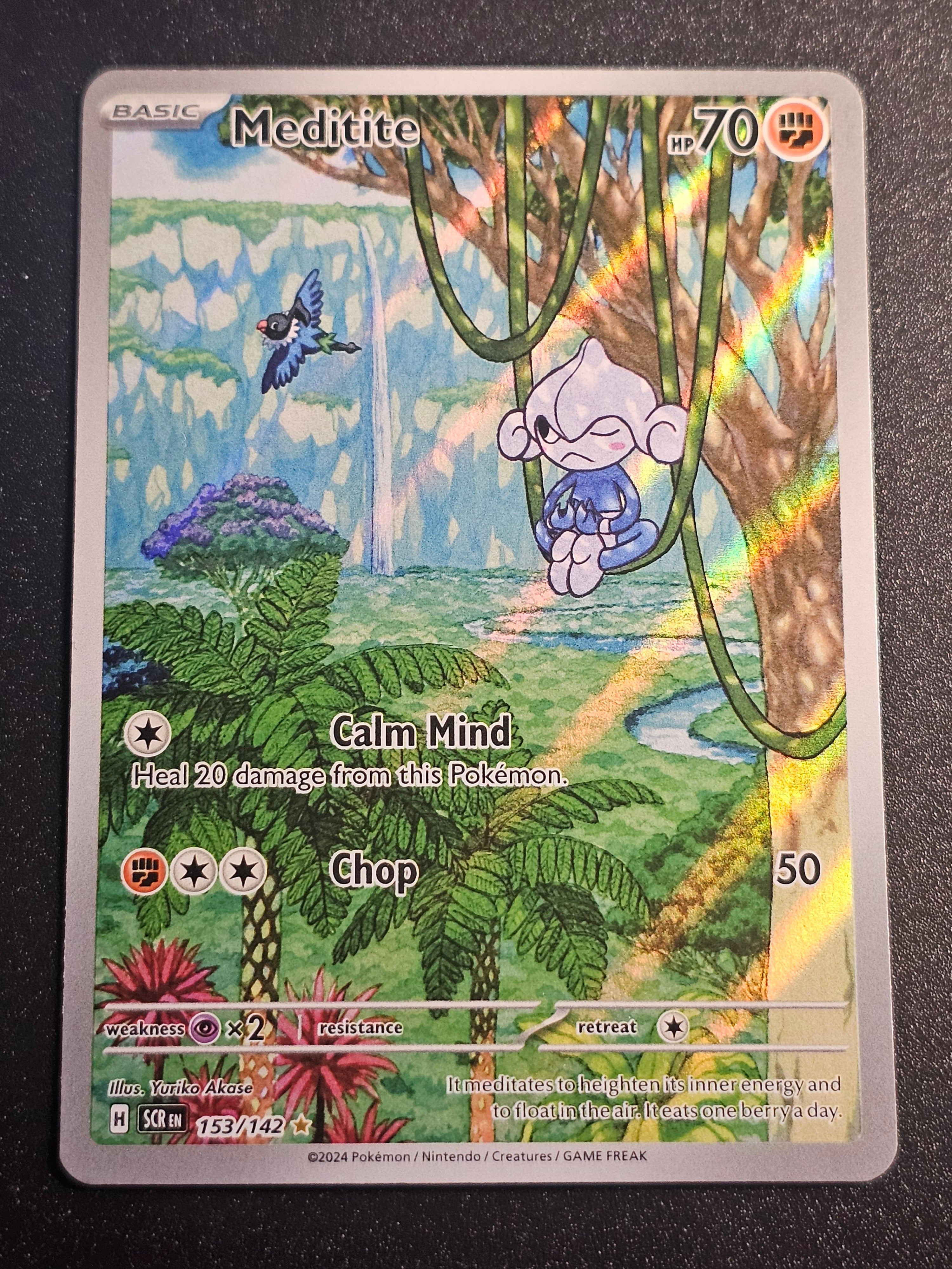 Pokemon TCG - Meditite 153/142 Stellar Crown