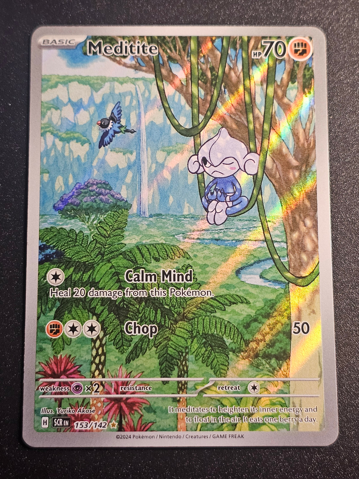 Pokemon TCG - Meditite 153/142 Stellar Crown