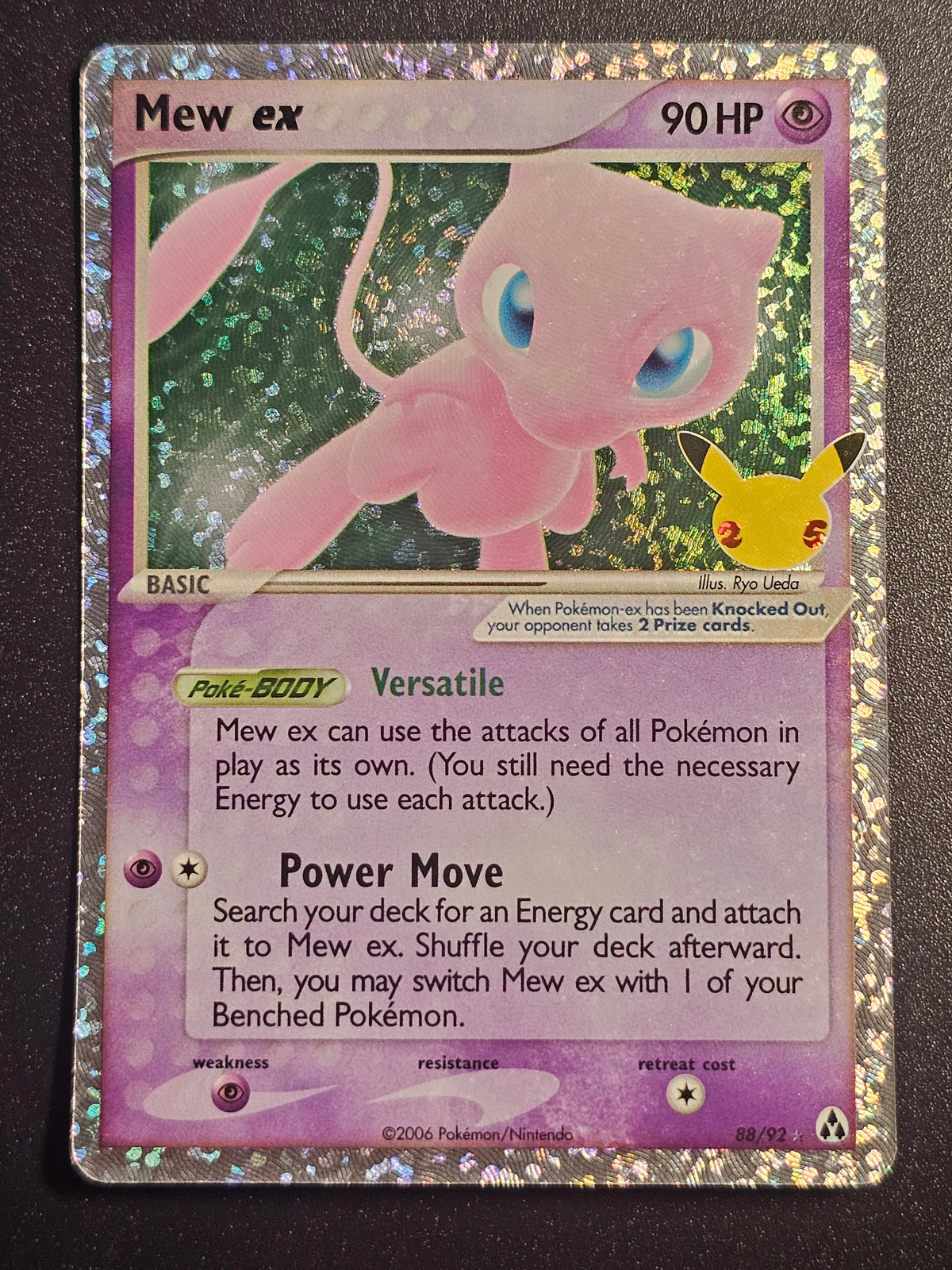 Pokemon TCG - Mew ex 88/92 Celebrations