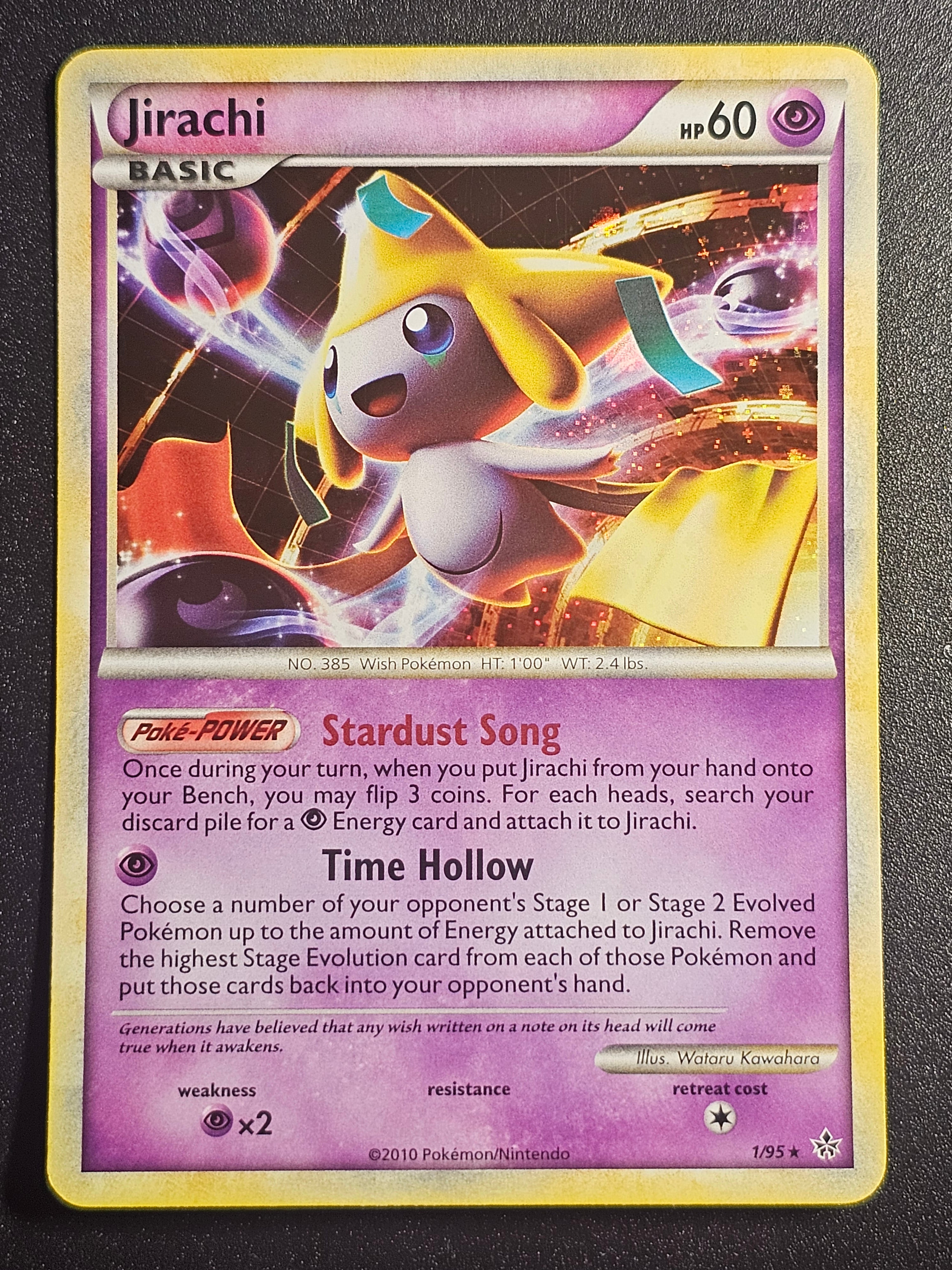 Pokemon TCG - Jirachi1/95 Reverse Holo Unleashed