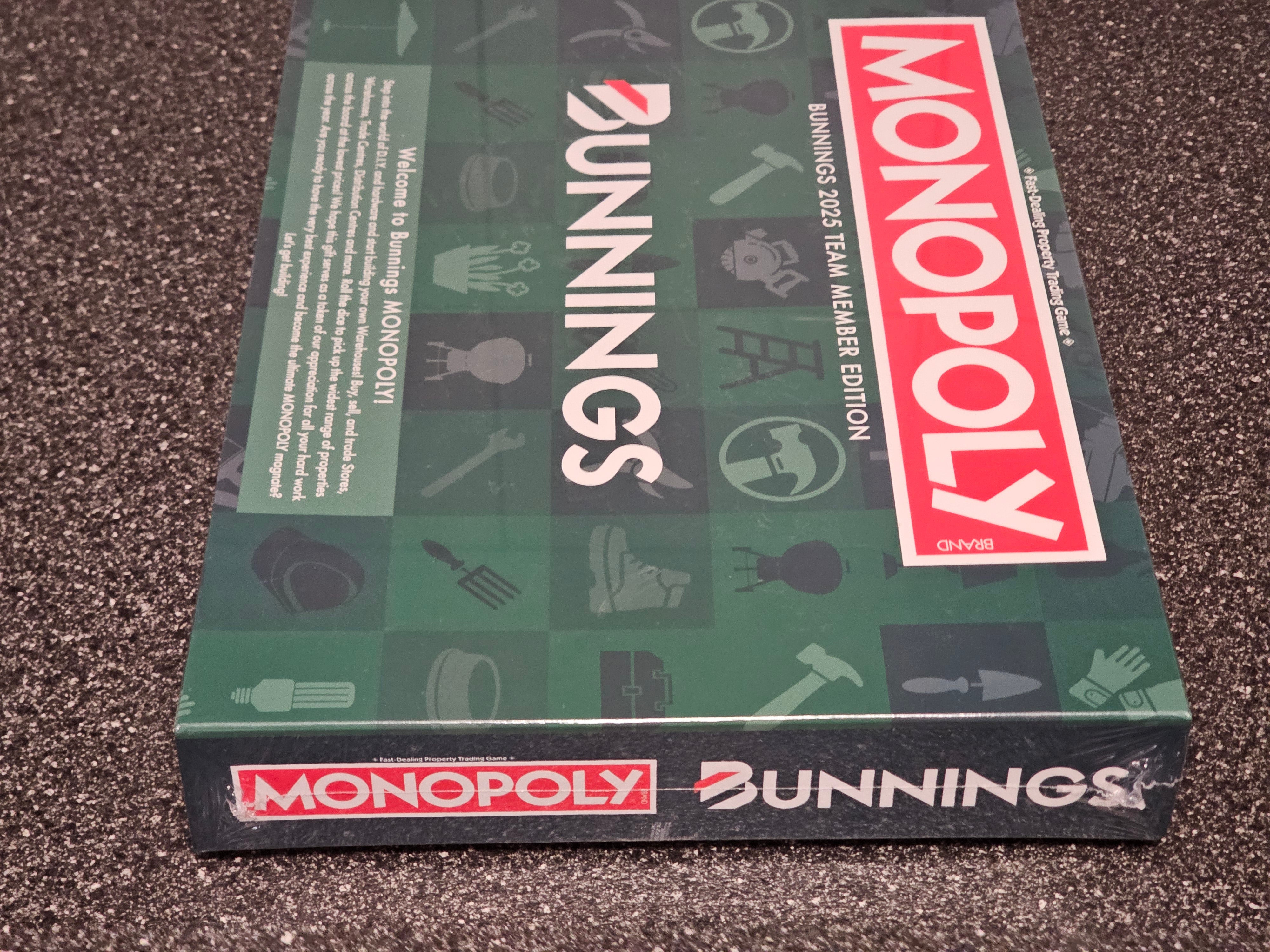 Monopoly Bunnings 2025 Team Member Edition