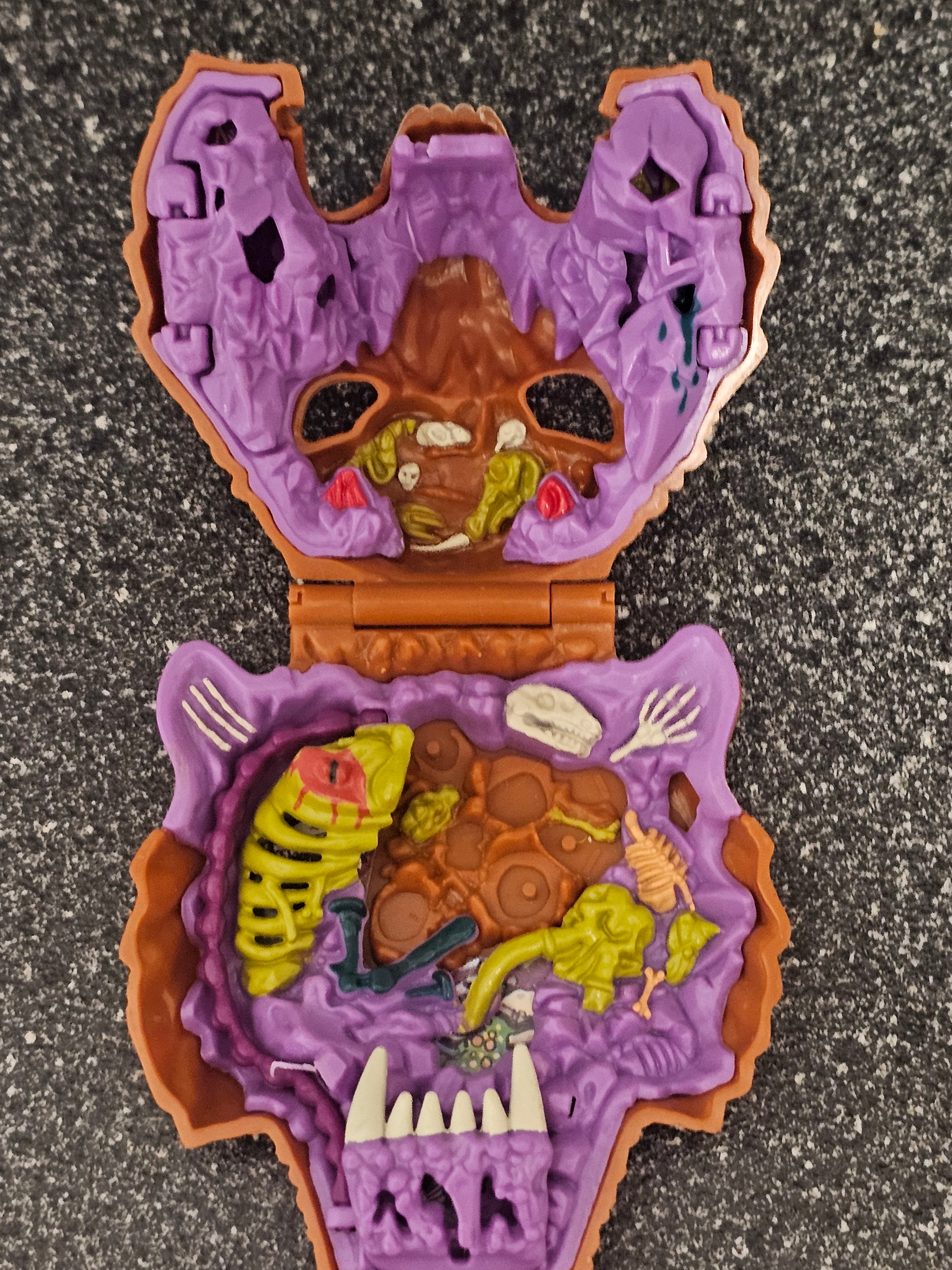 Mighty Max Grapples Battle Cat Bluebird 1993 Complete