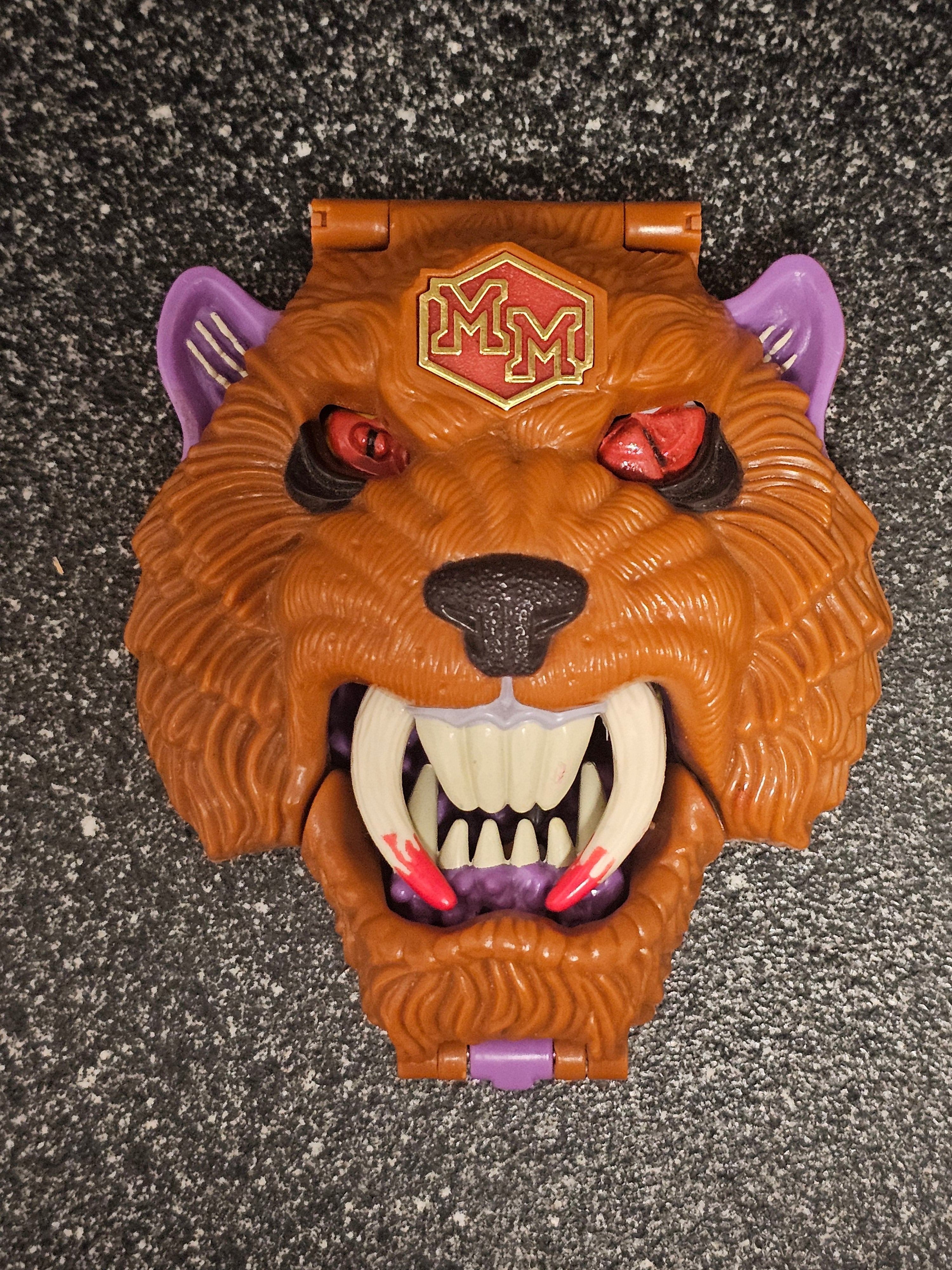 Mighty Max Grapples Battle Cat Bluebird 1993 Complete