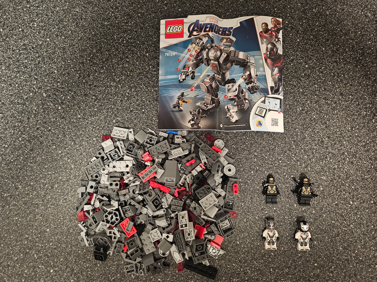 LEGO Marvel Avengers 76124 War Machine Buster Complete