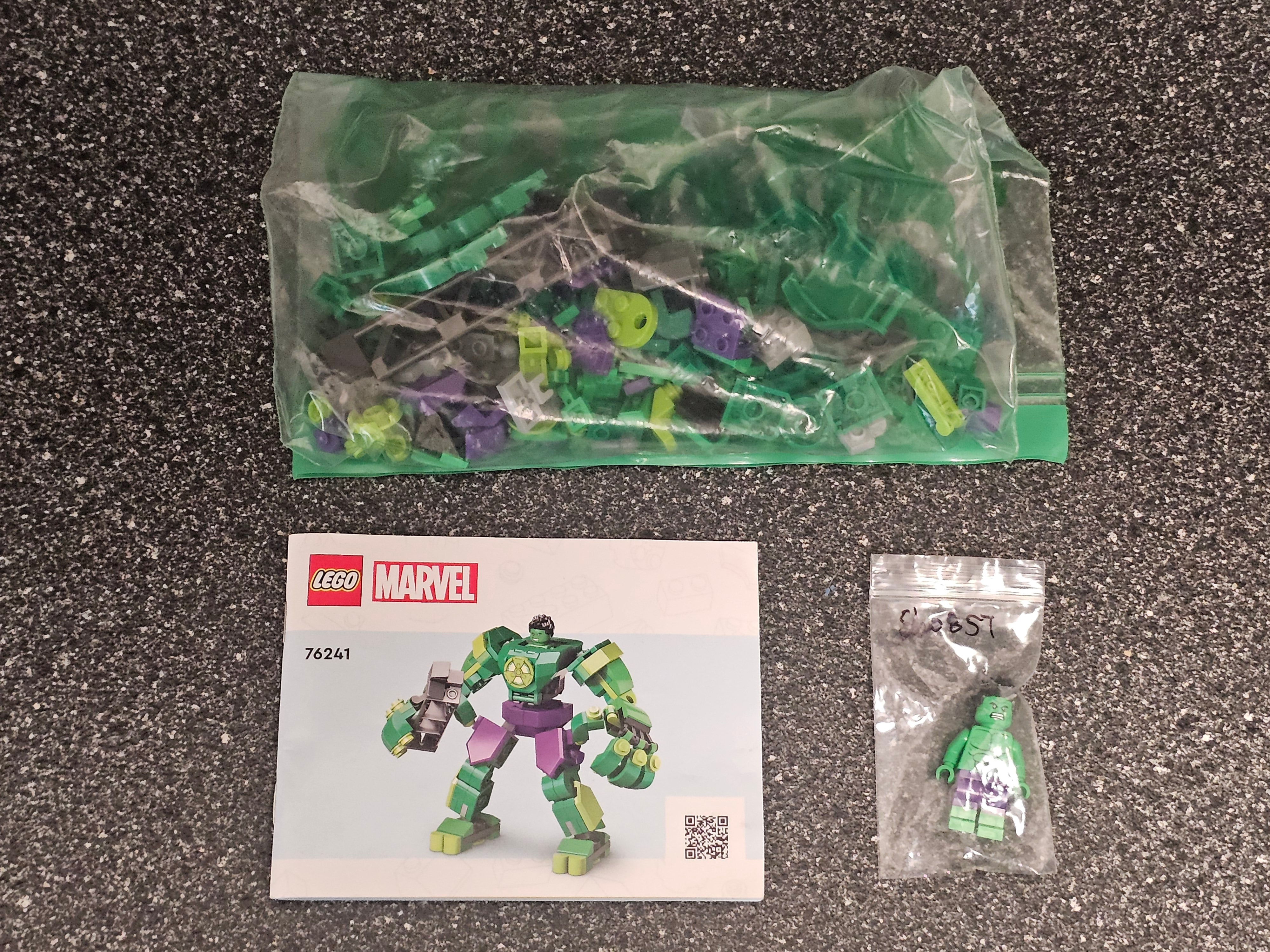 LEGO Marvel 76241 Hulk Mech Armour Complete