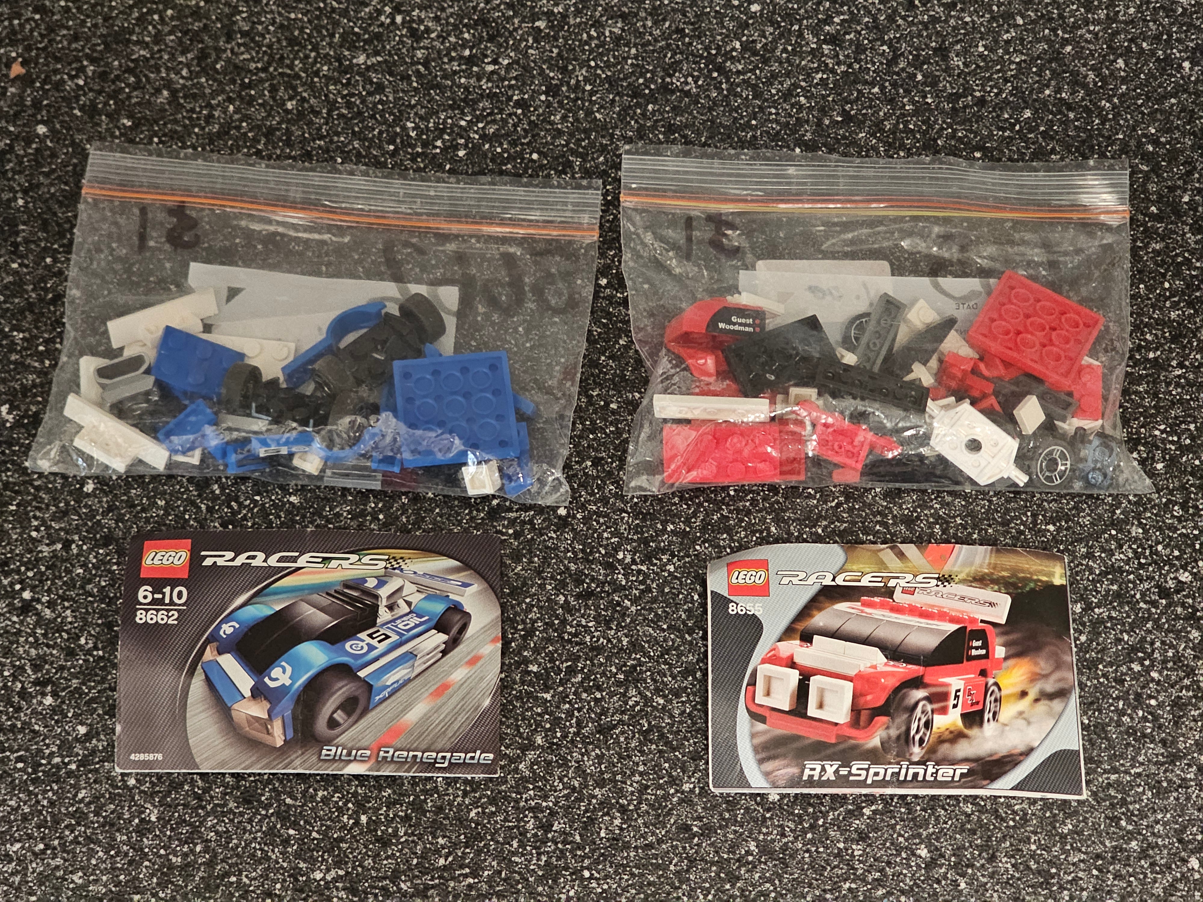 LEGO Racers 8662 8655