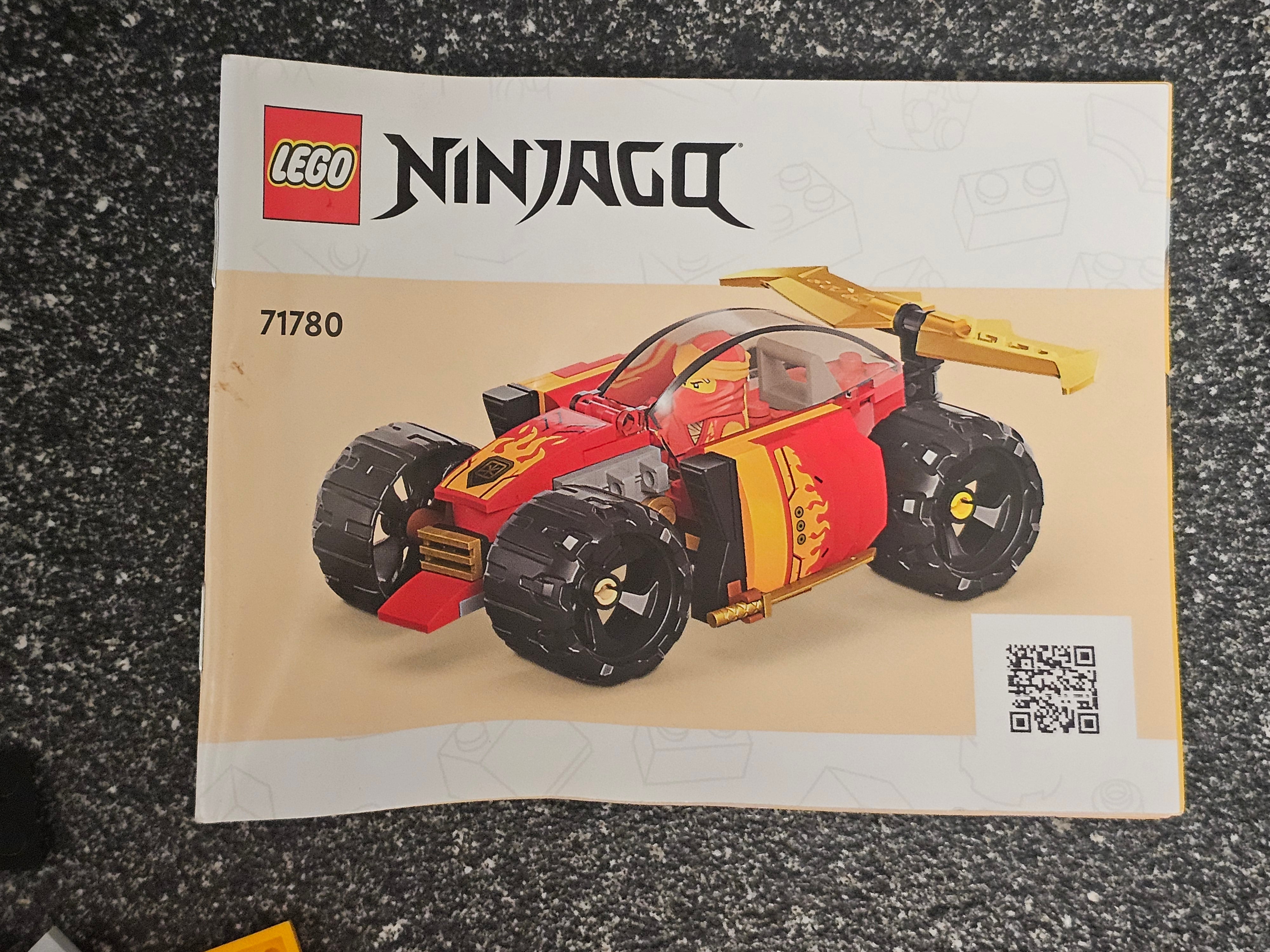 LEGO Ninjago 71780 Kai's Ninja Race Car Evo Complete