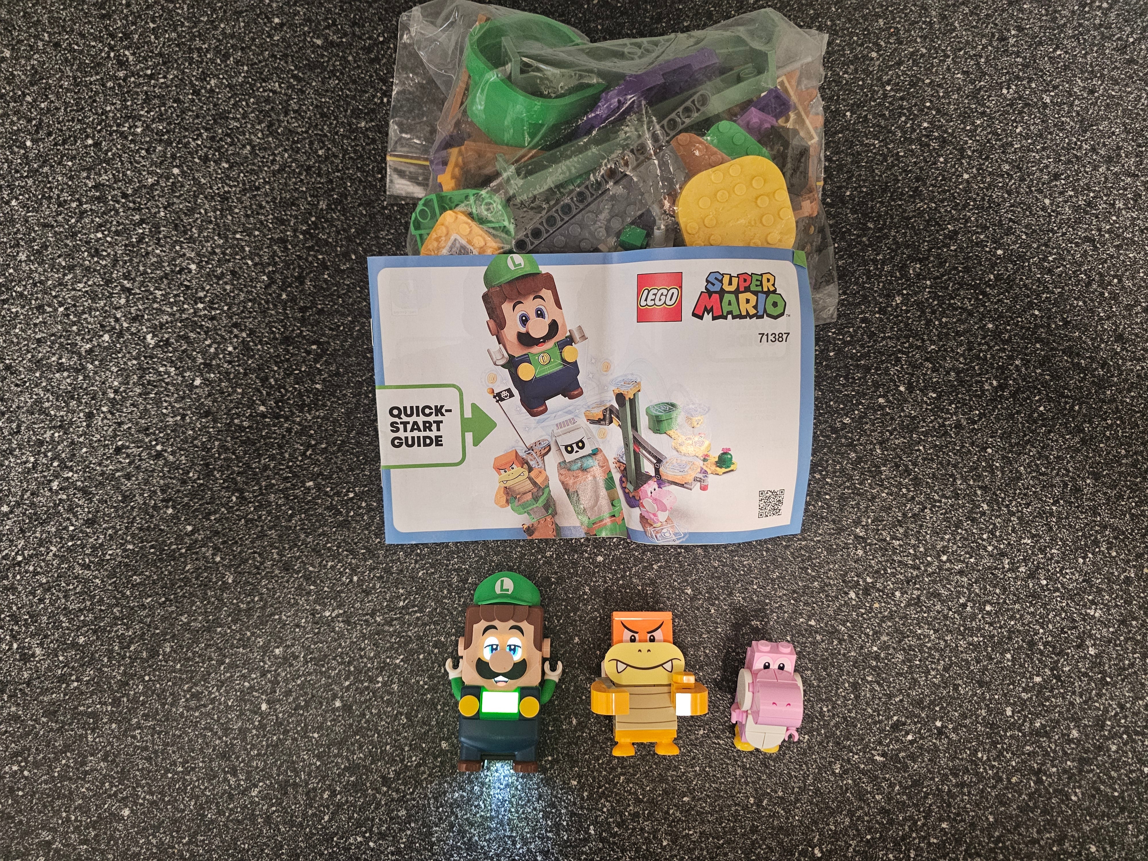 LEGO Super Mario 71387 Adventures With Luigi Complete