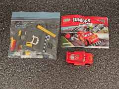 LEGO Juniors 10730 Lightning Mcqueen Speed Launcher Complete